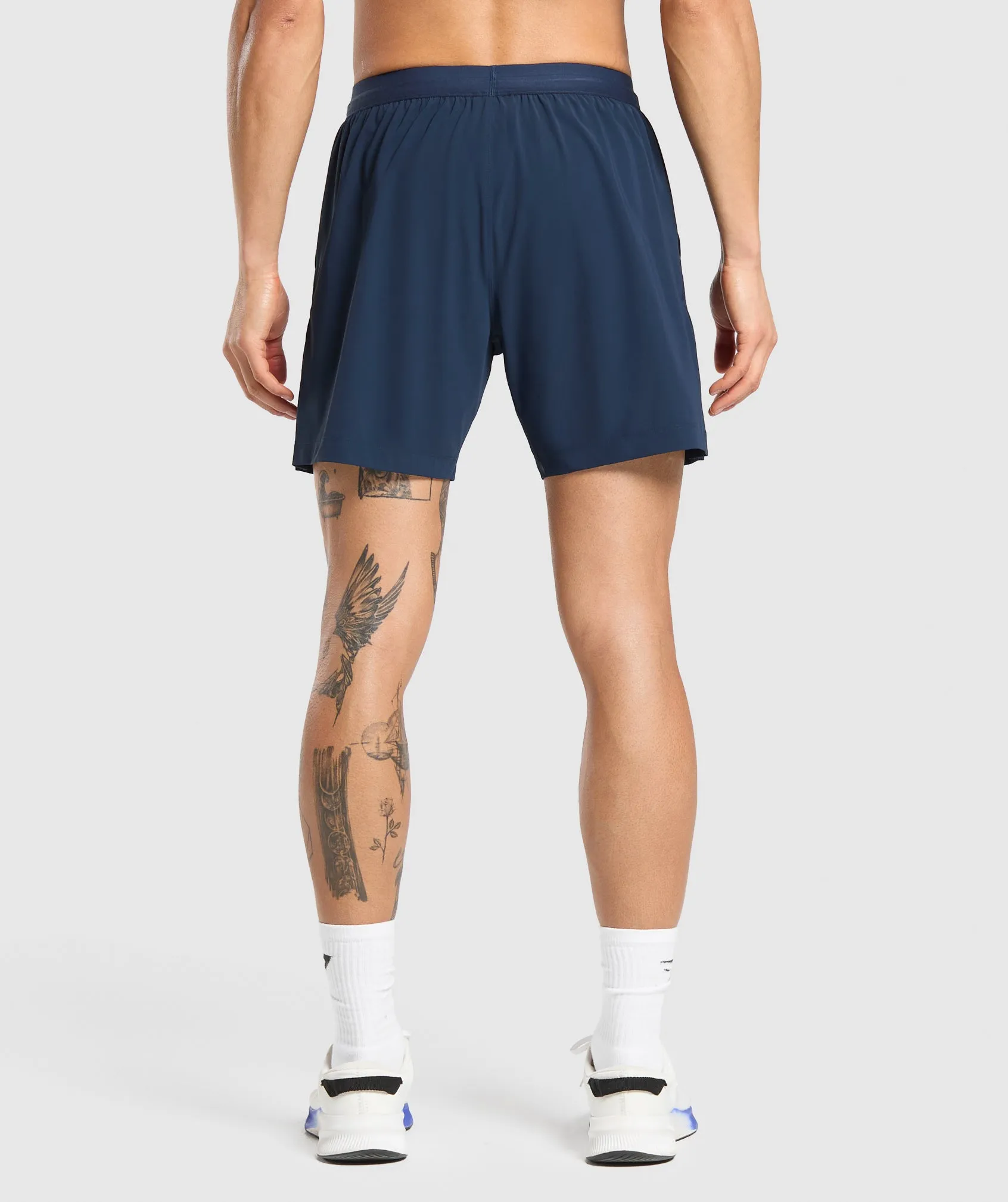 Gymshark Studio 6" Shorts - Navy sold by Gymshark product image thumbnail 2