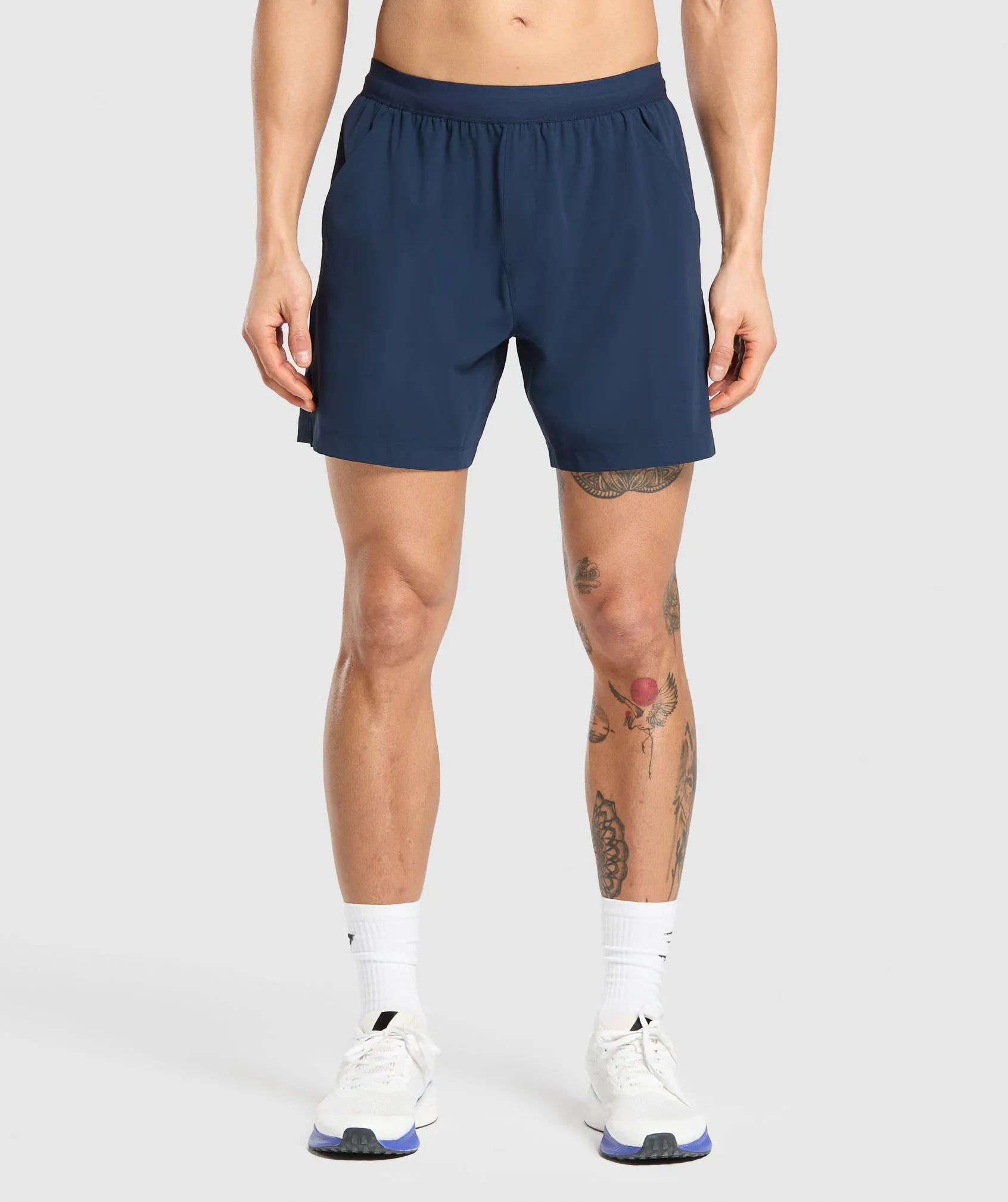 Gymshark Studio 6" Shorts - Navy sold by Gymshark