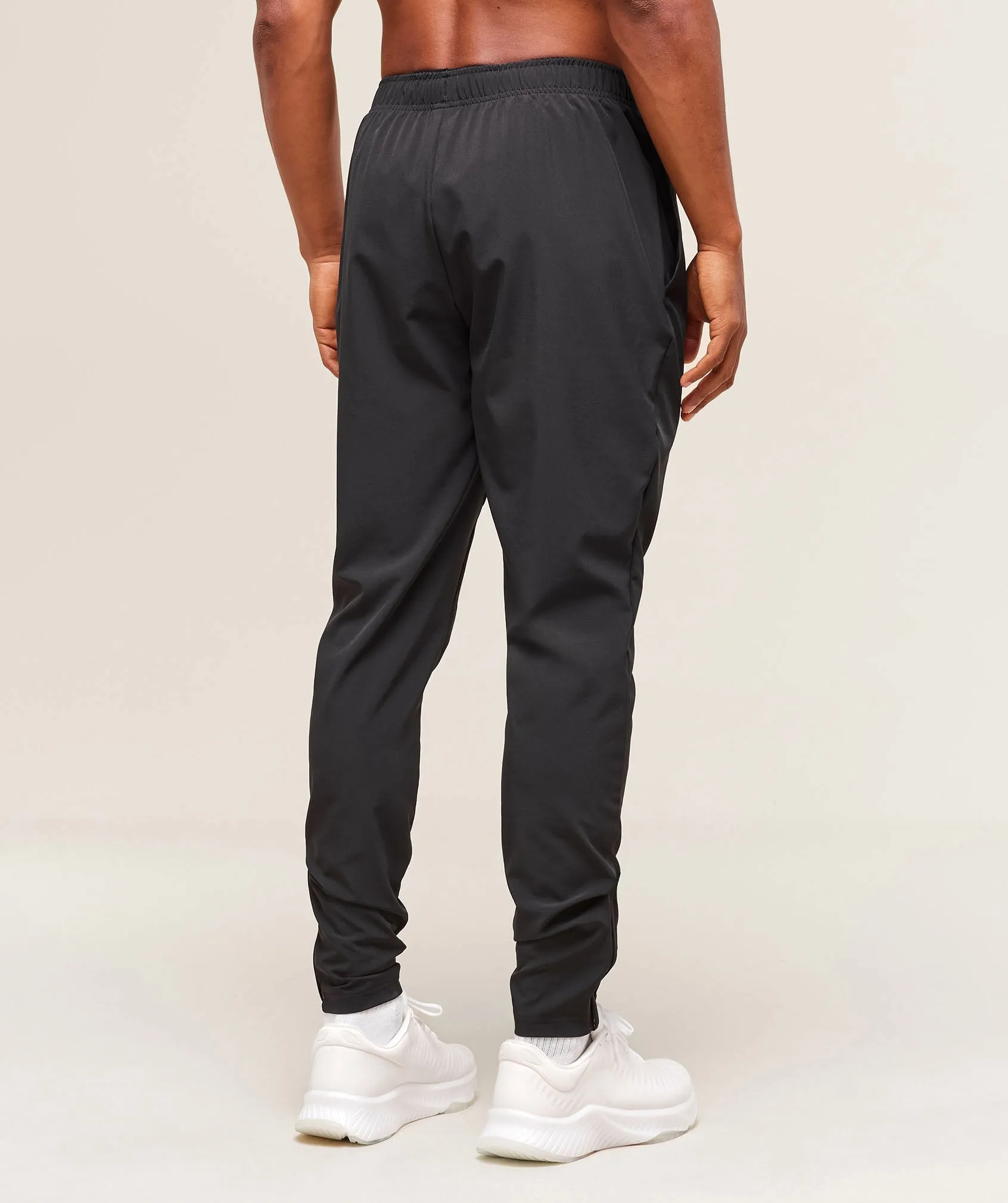 Gymshark Arrival Woven Tall Joggers - Black sold by Gymshark product image thumbnail 2