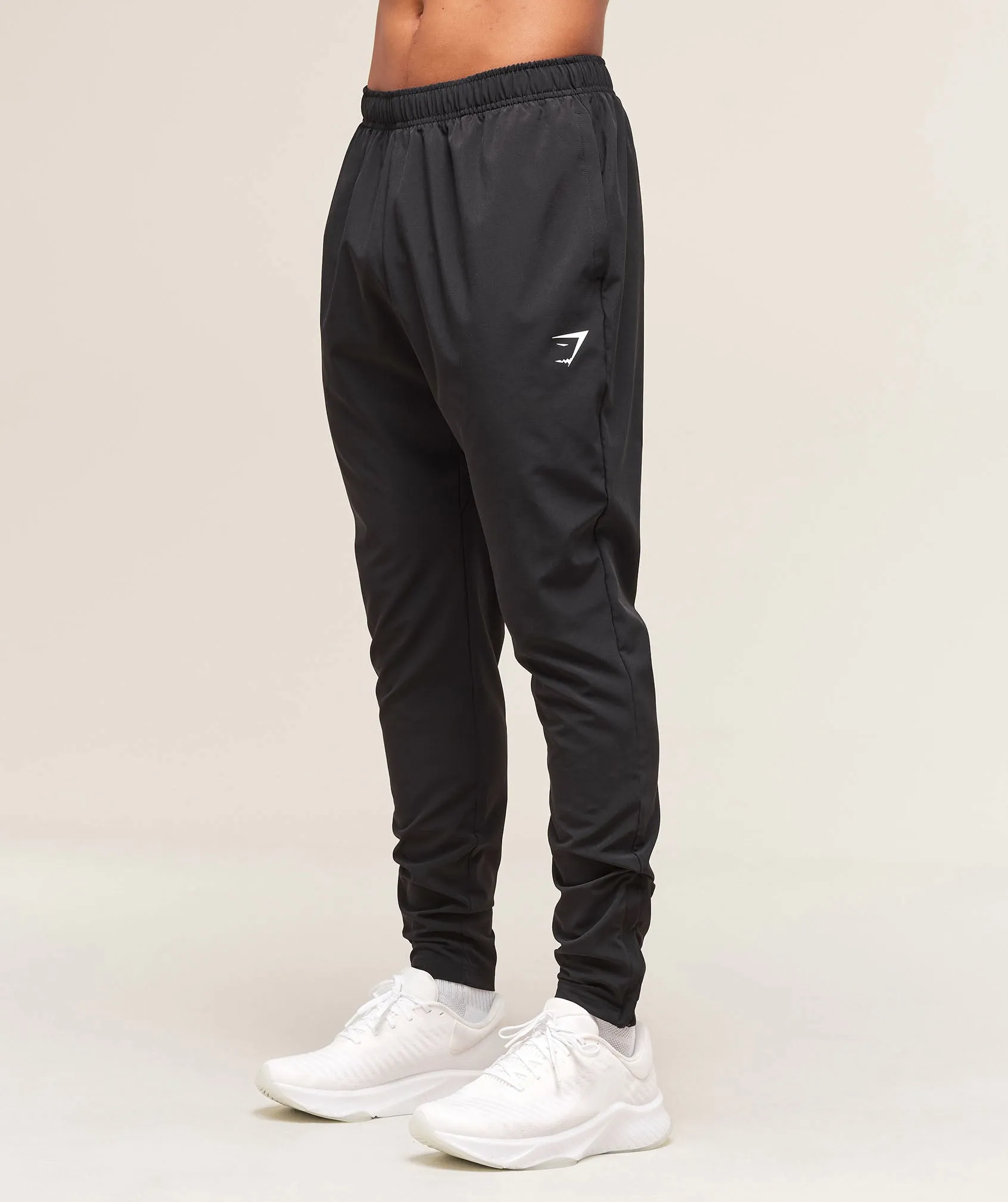 Gymshark Arrival Woven Tall Joggers - Black sold by Gymshark product image thumbnail 3