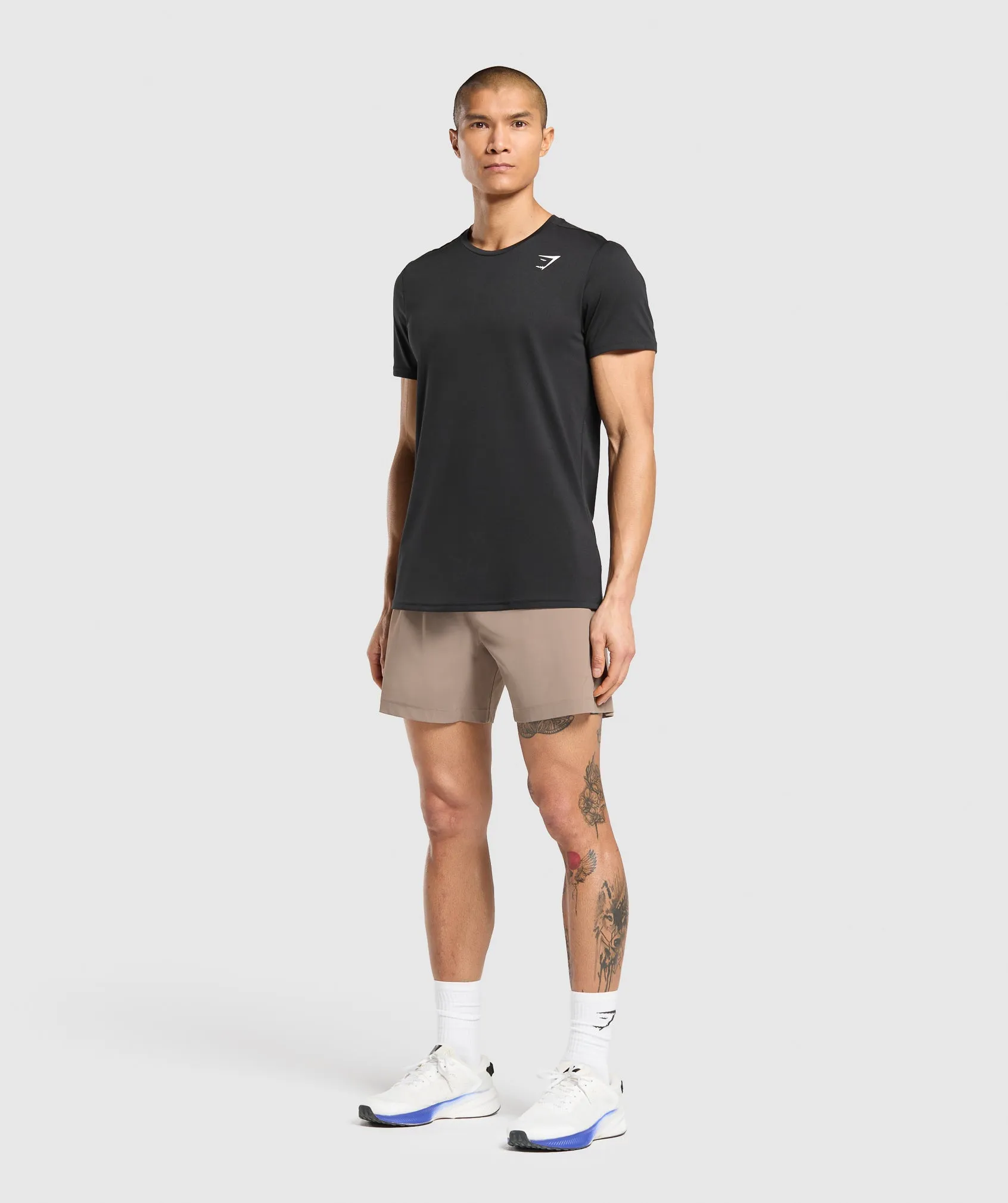 Gymshark Hybrid 6" Shorts - Lifestyle Brown sold by Gymshark product image thumbnail 4