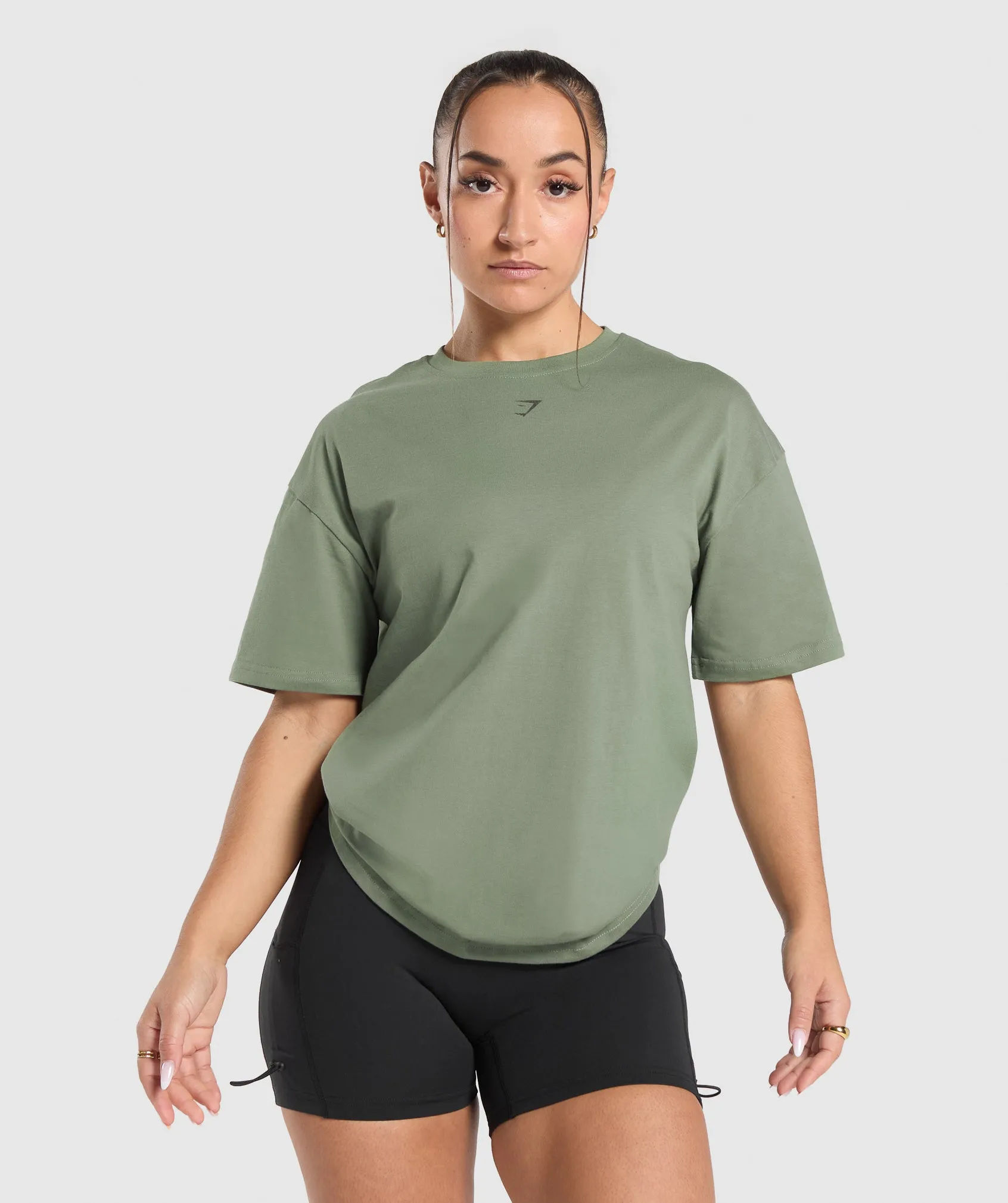 Gymshark Campus Classics Graphic T-Shirt - Unit Green sold by Gymshark product image thumbnail 2