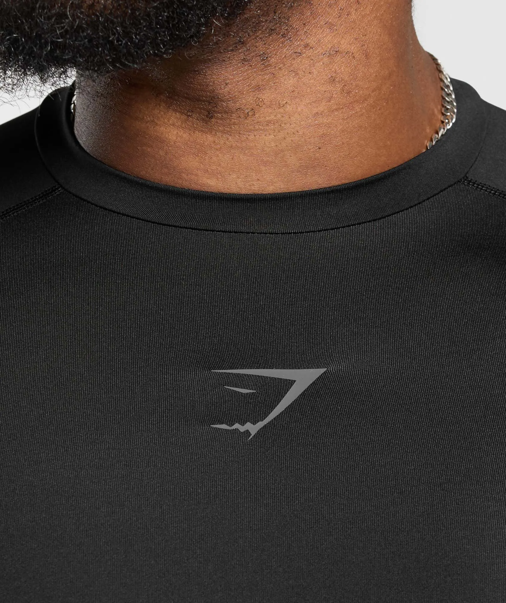 Gymshark Element Baselayer Long Sleeve T-Shirt - Black sold by Gymshark product image thumbnail 5