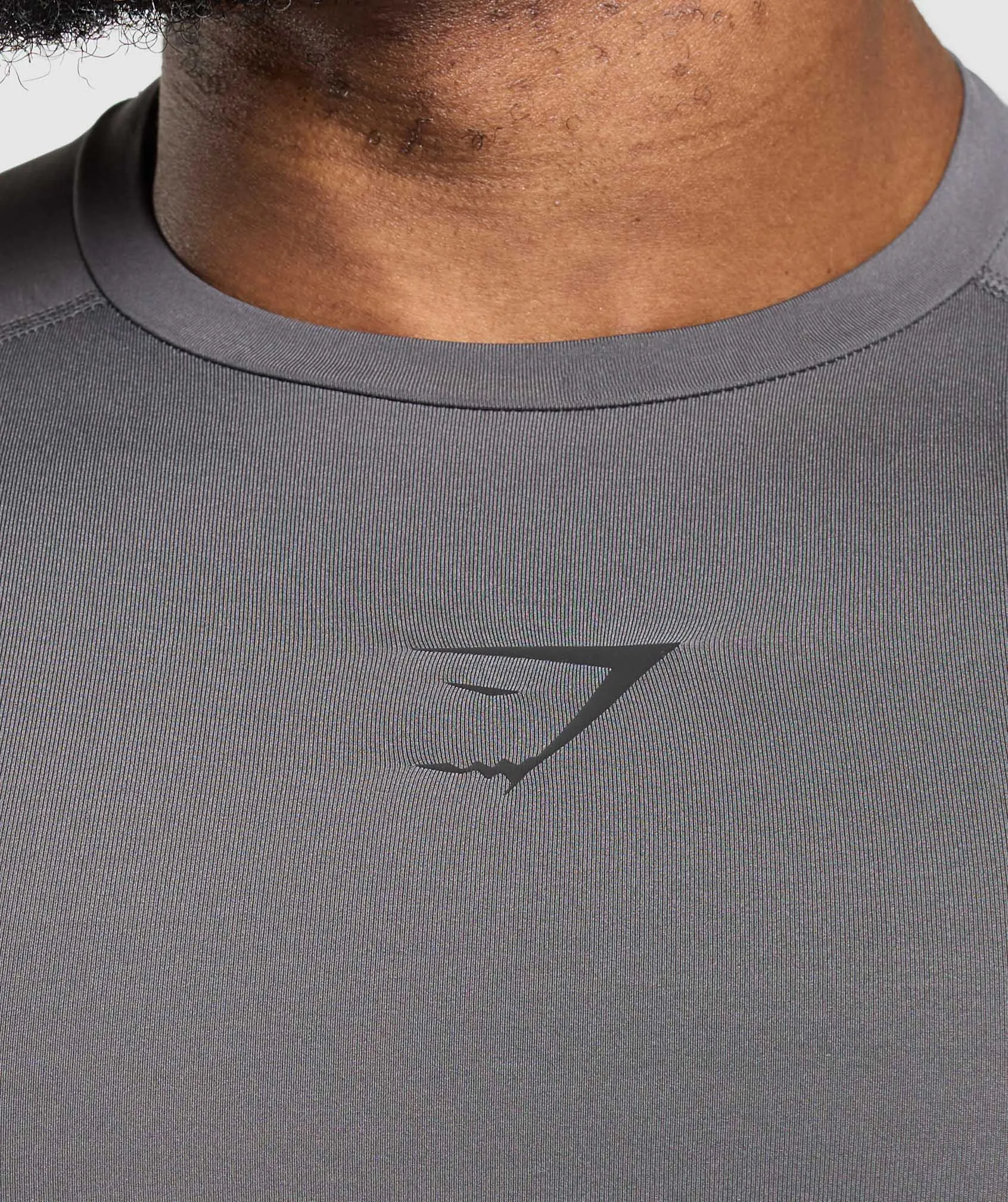 Gymshark Element Baselayer Long Sleeve T-Shirt - Dark Grey sold by Gymshark product image thumbnail 5