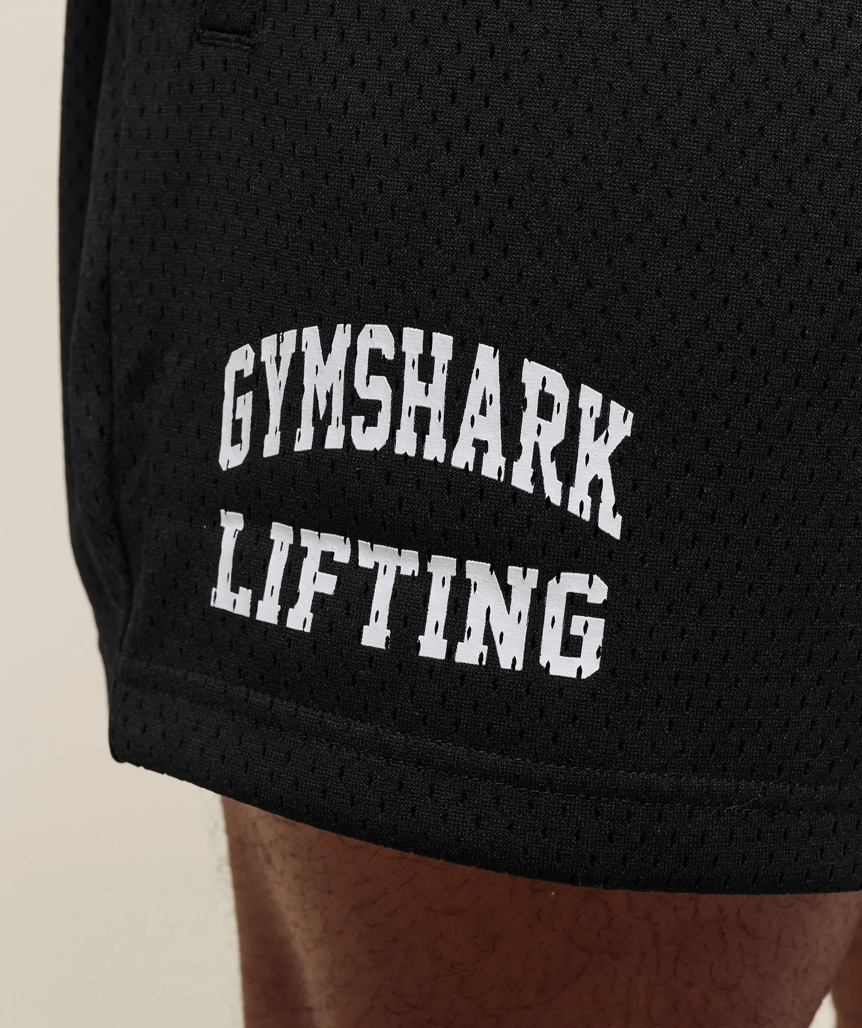 Gymshark Lifting Mesh 5" Shorts - Black sold by Gymshark product image thumbnail 5