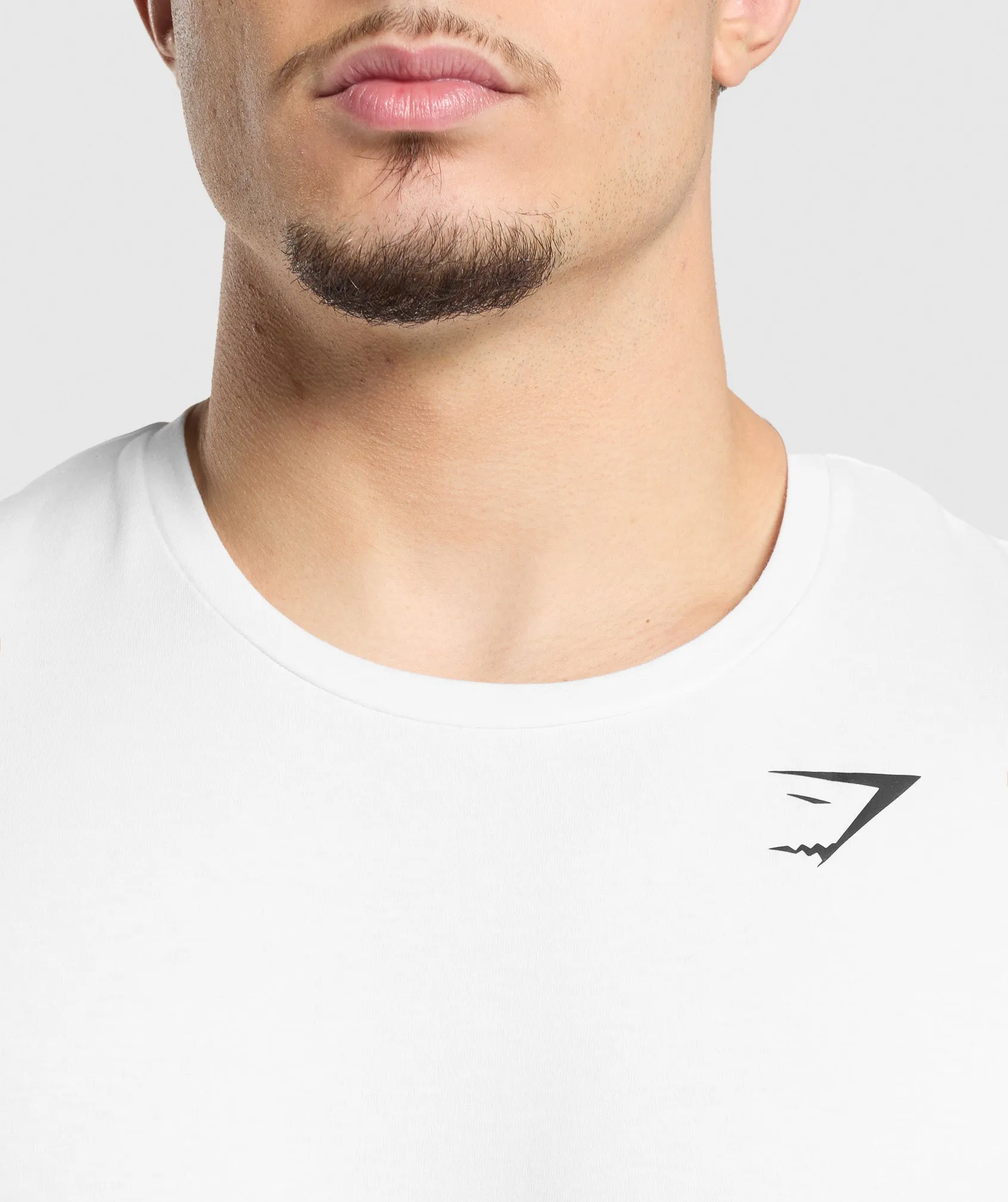 Gymshark Critical Drop Arm Tank - White sold by Gymshark product image thumbnail 4