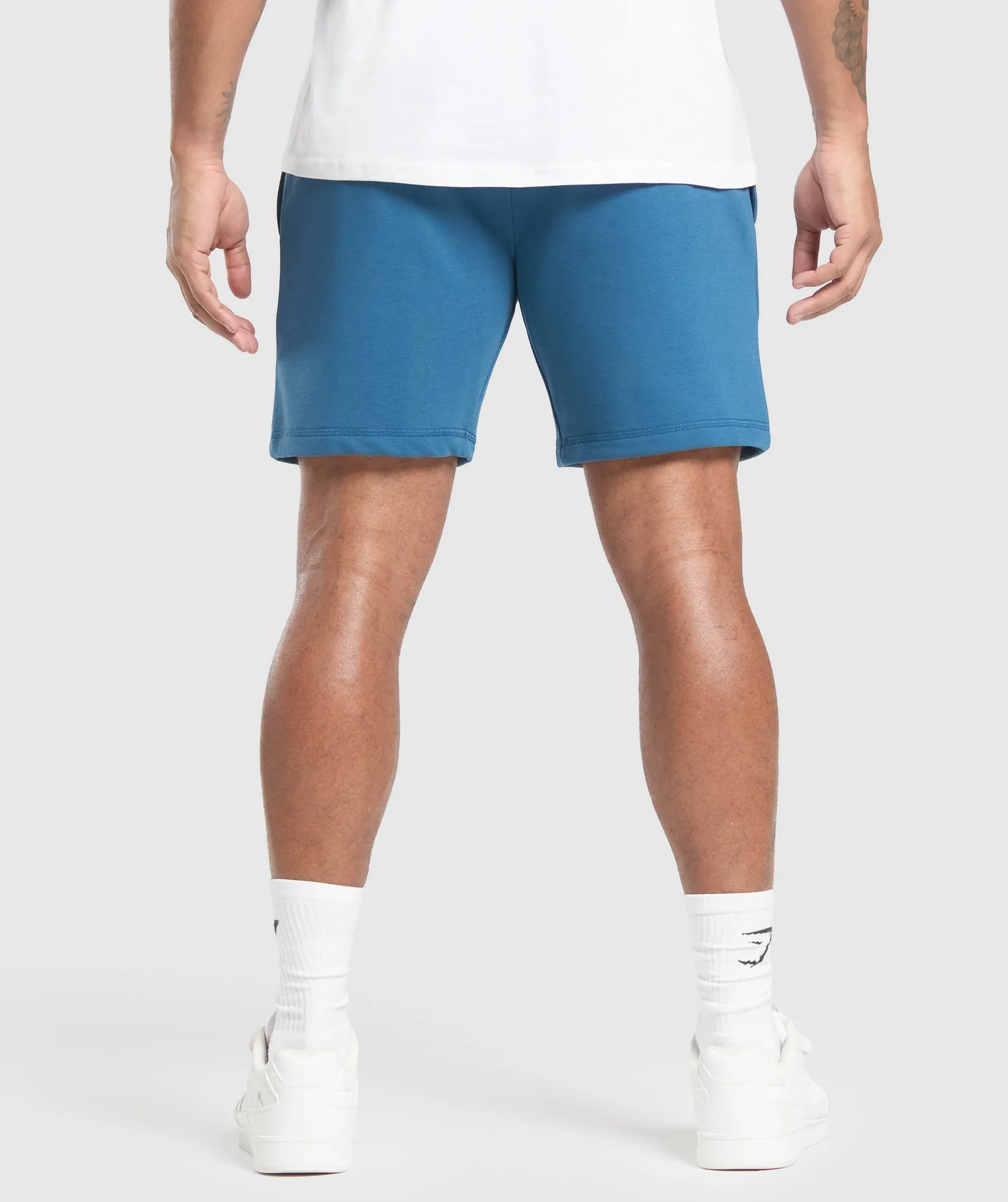 Gymshark Crest 7" Shorts - Success Blue sold by Gymshark product image thumbnail 2