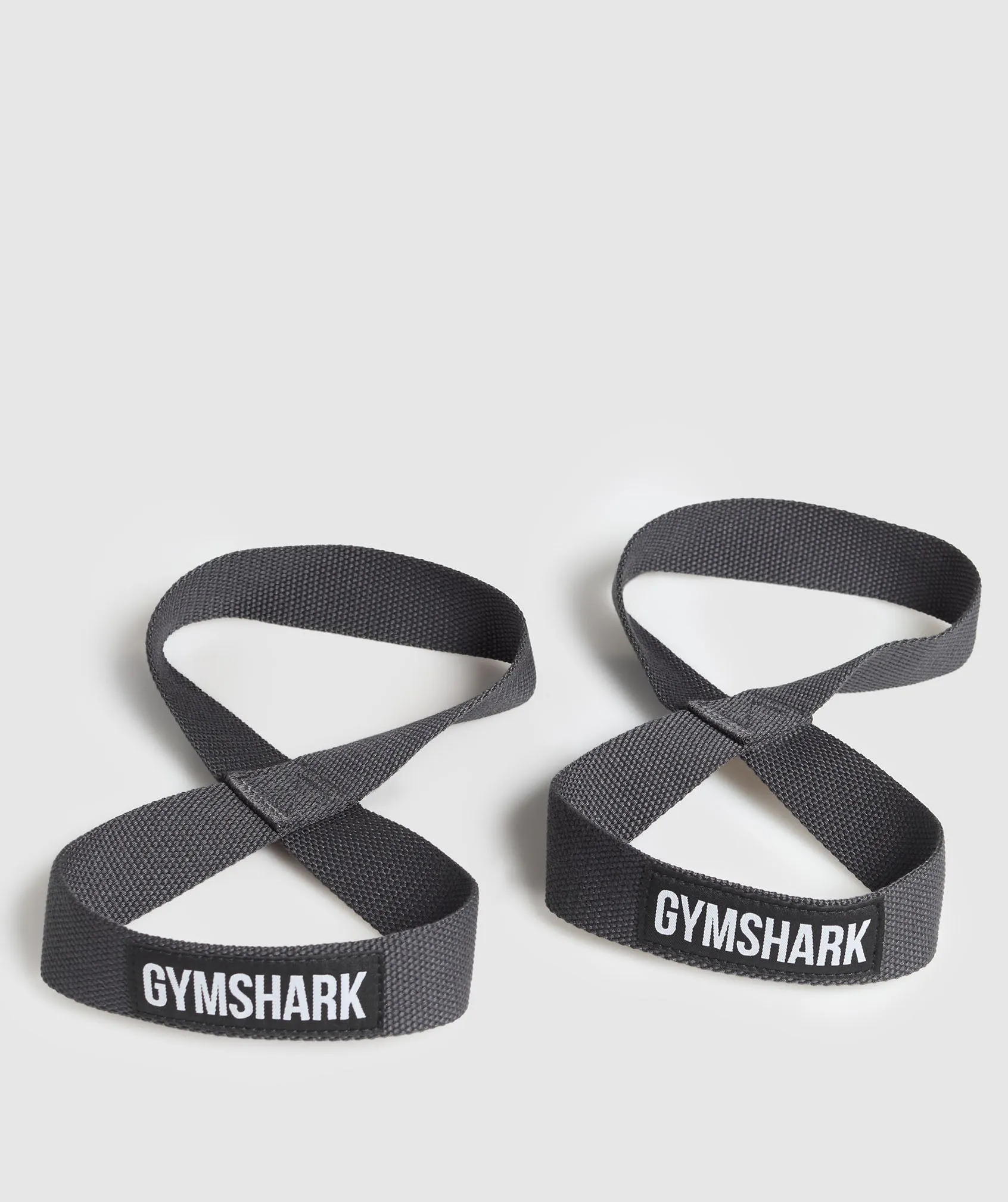 Gymshark Figure 8 Lifting Straps - Onyx Grey sold by Gymshark