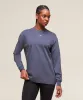 Gymshark Trace Graphic Long Sleeve Top - Weighted Purple sold by Gymshark