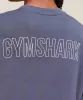 Gymshark Trace Graphic Long Sleeve Top - Weighted Purple sold by Gymshark