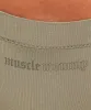 Gymshark Cotton Graphic Thong - Linen Brown sold by Gymshark