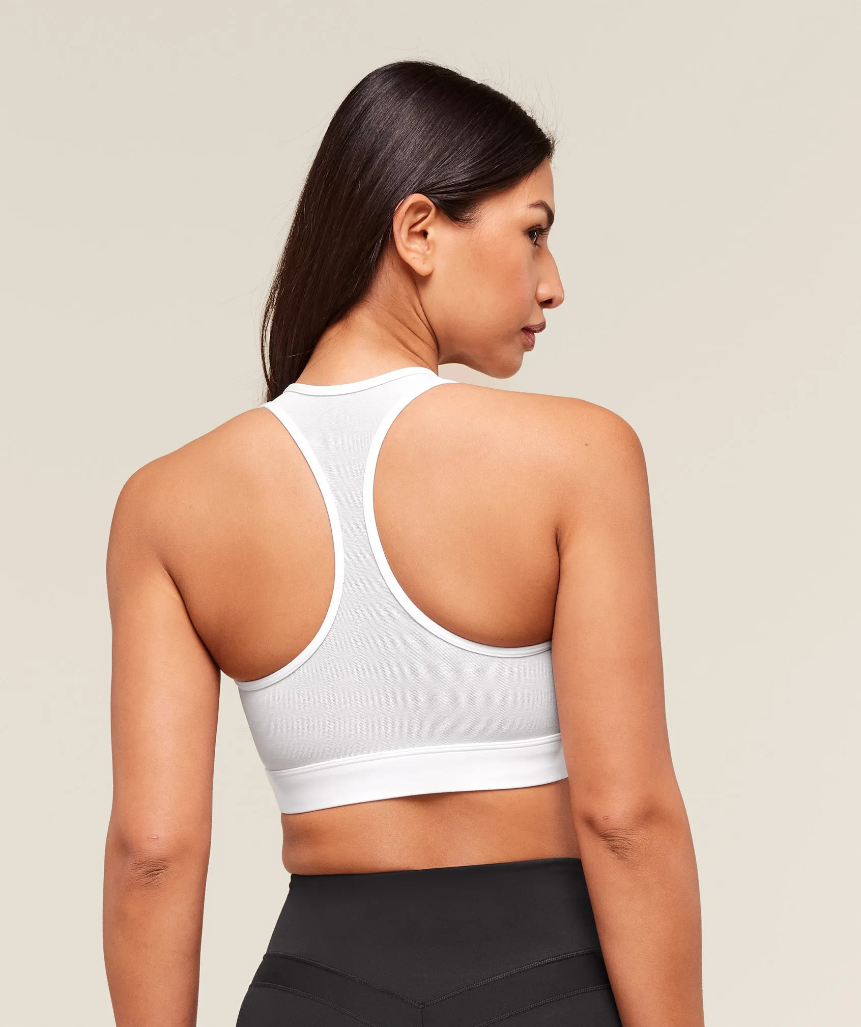 Gymshark Square Neck Sports Bra - White sold by Gymshark product image thumbnail 2