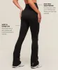 Gymshark Vital Soft Seamless Flared Legging - Black sold by Gymshark