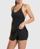Gymshark Strappy 2-in-1 Dress - Black sold by Gymshark
