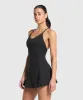 Gymshark Strappy 2-in-1 Dress - Black sold by Gymshark