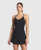 Gymshark Strappy 2-in-1 Dress - Black sold by Gymshark