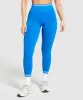 Gymshark Contrast Seamless Leggings - Barbell Blue sold by Gymshark