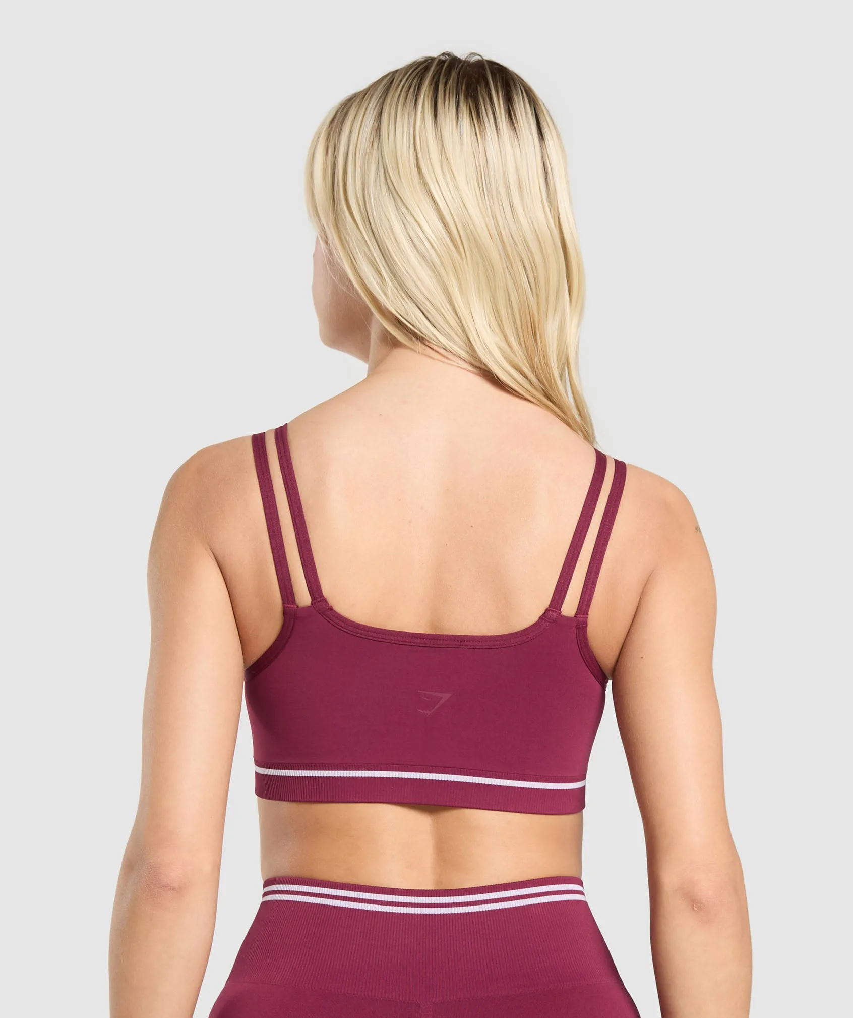 Gymshark Contrast Seamless Sports Bra - Strong Pink sold by Gymshark product image thumbnail 2