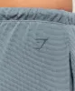 Gymshark Waffle Wide Leg Pants - Iron Blue sold by Gymshark