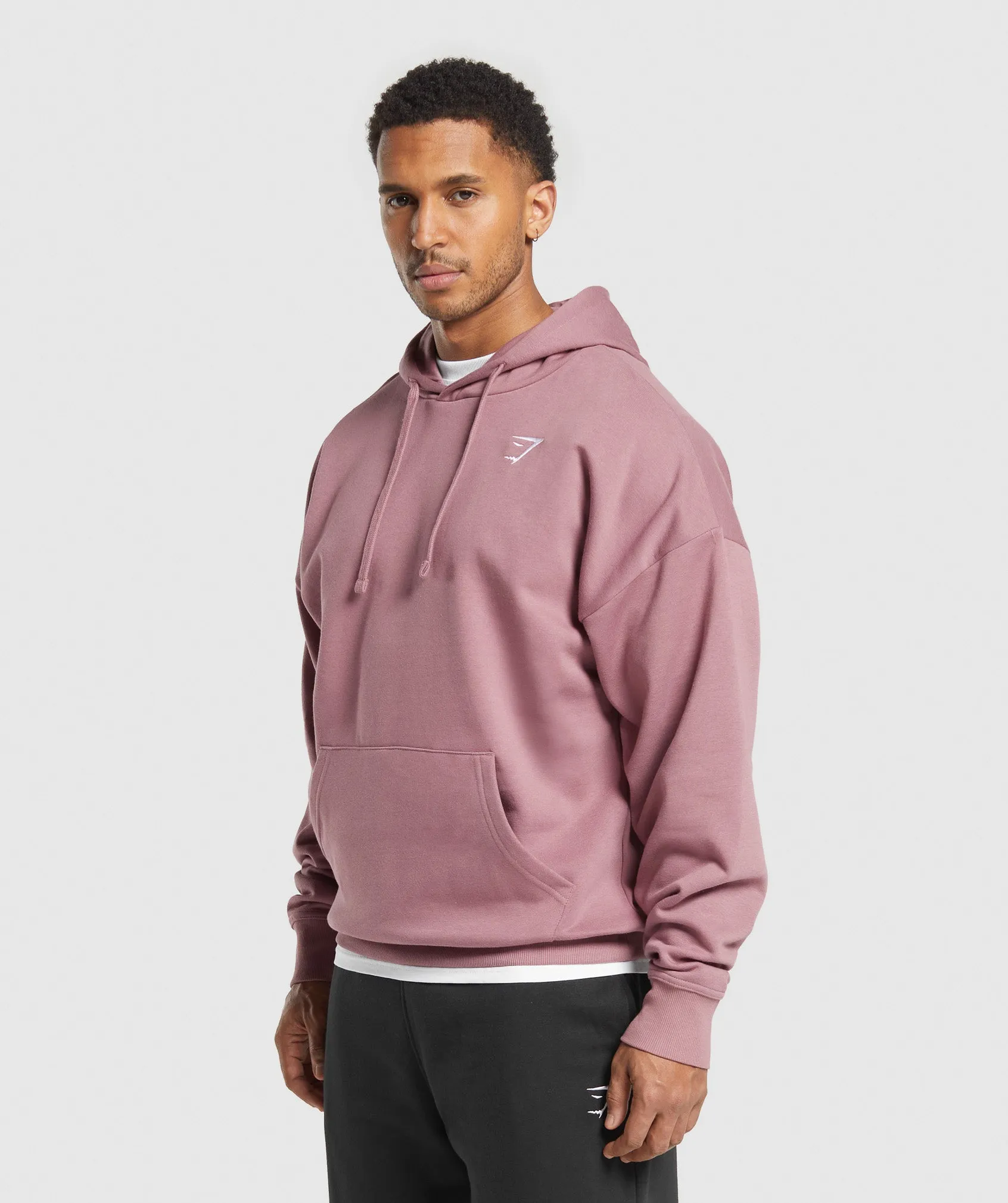 Gymshark Crest Oversized Hoodie - Calm Pink sold by Gymshark product image thumbnail 3