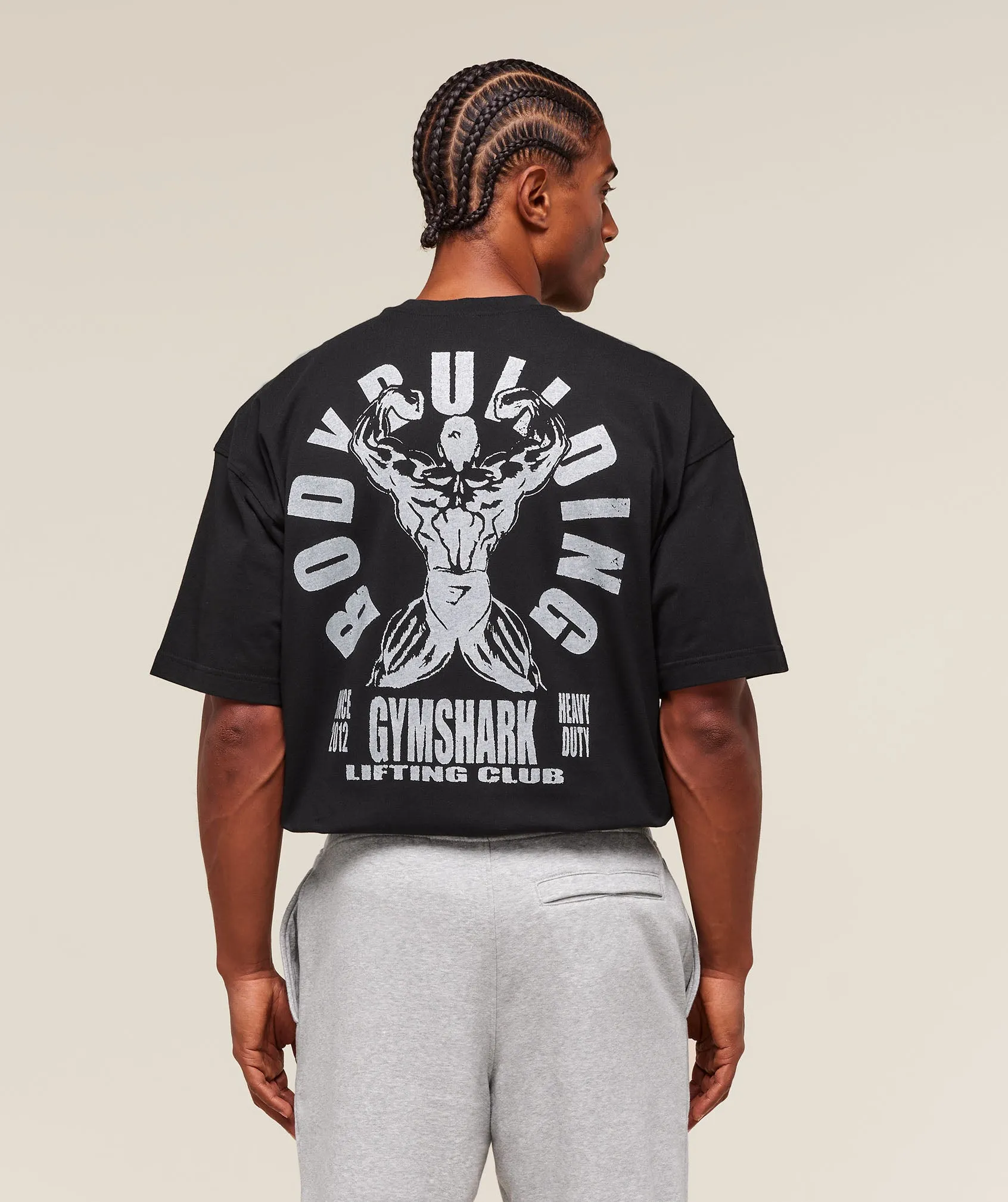 Gymshark Lifting Club Flex T-Shirt - Black sold by Gymshark