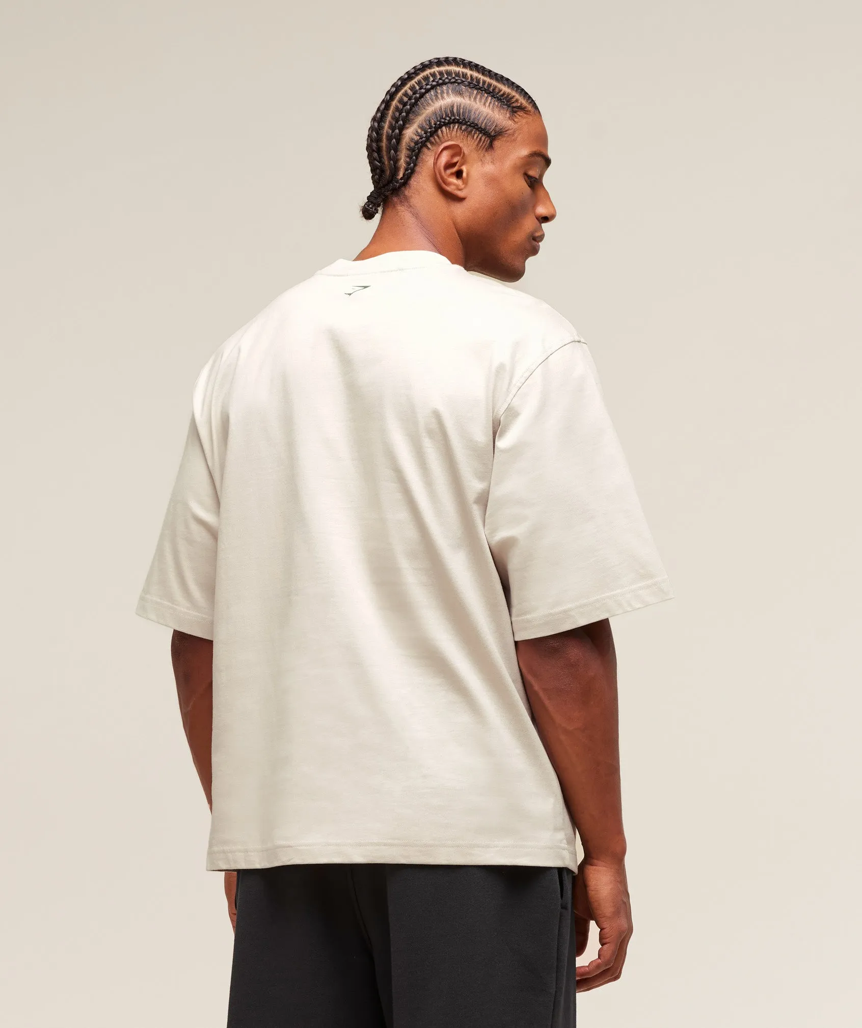 Gymshark Lifting Essentials T-Shirt - Pebble Grey sold by Gymshark product image thumbnail 3