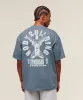 Gymshark Lifting Club Flex T-Shirt - Iron Blue sold by Gymshark