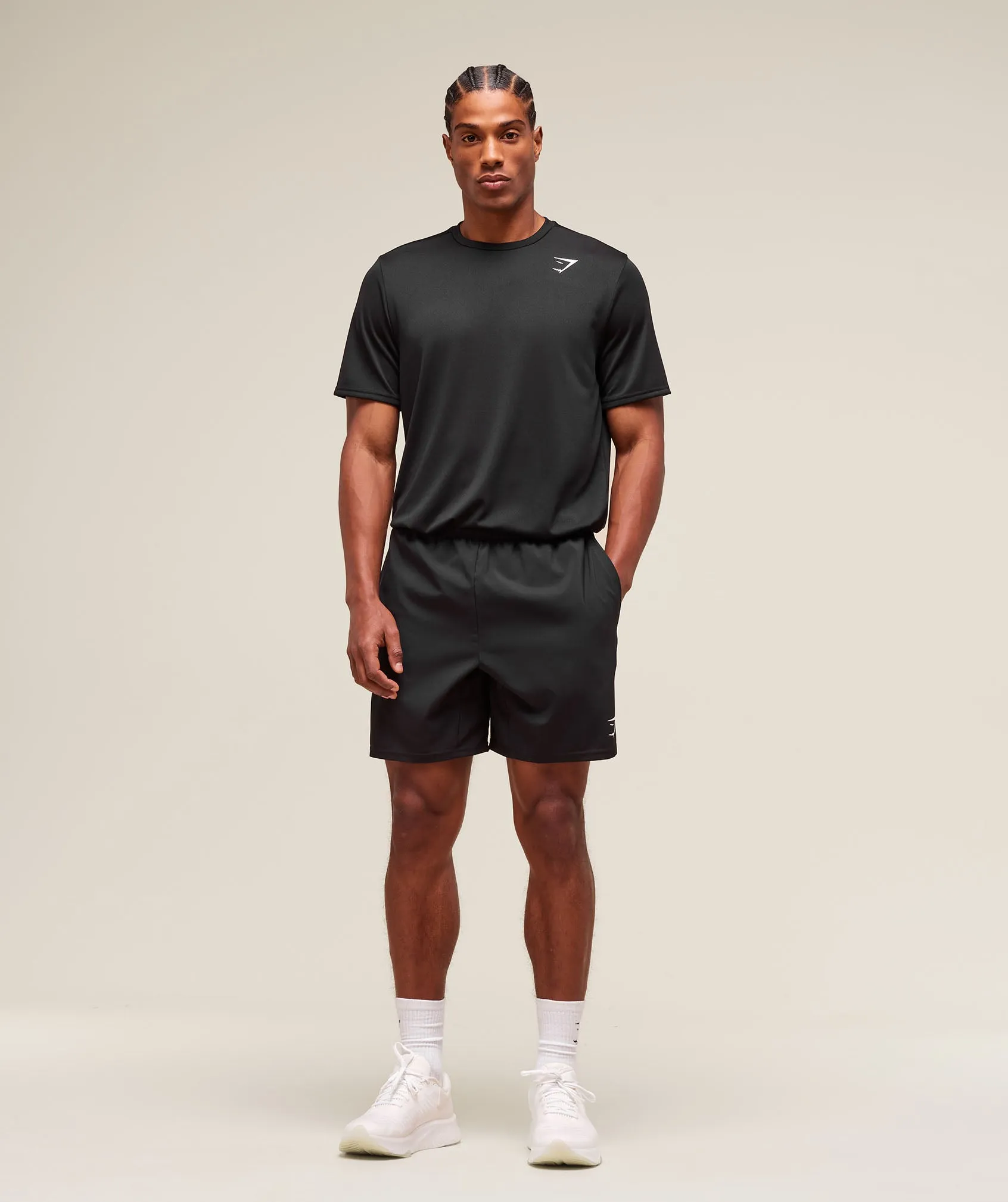 Gymshark Arrival T-Shirt (Tall) - Black sold by Gymshark product image thumbnail 3