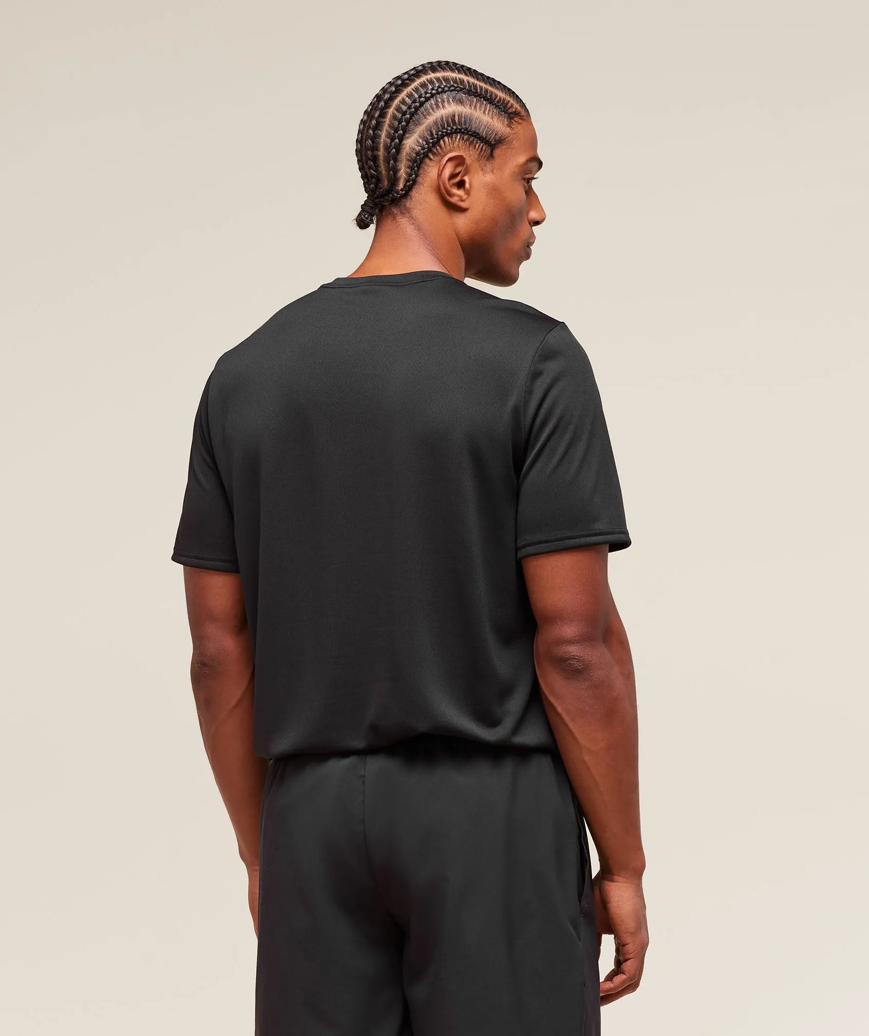 Gymshark Arrival T-Shirt (Tall) - Black sold by Gymshark product image thumbnail 2