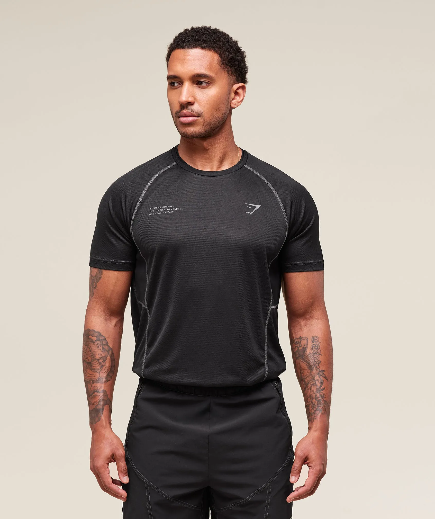 Gymshark Tactical T-Shirt - Black sold by Gymshark product image thumbnail 2