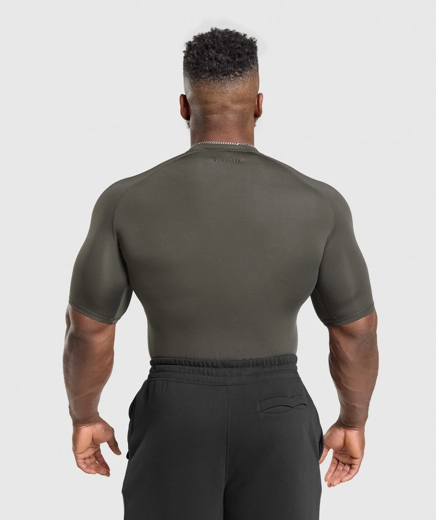 Gymshark Element Baselayer T-Shirt - Strength Green sold by Gymshark product image thumbnail 2