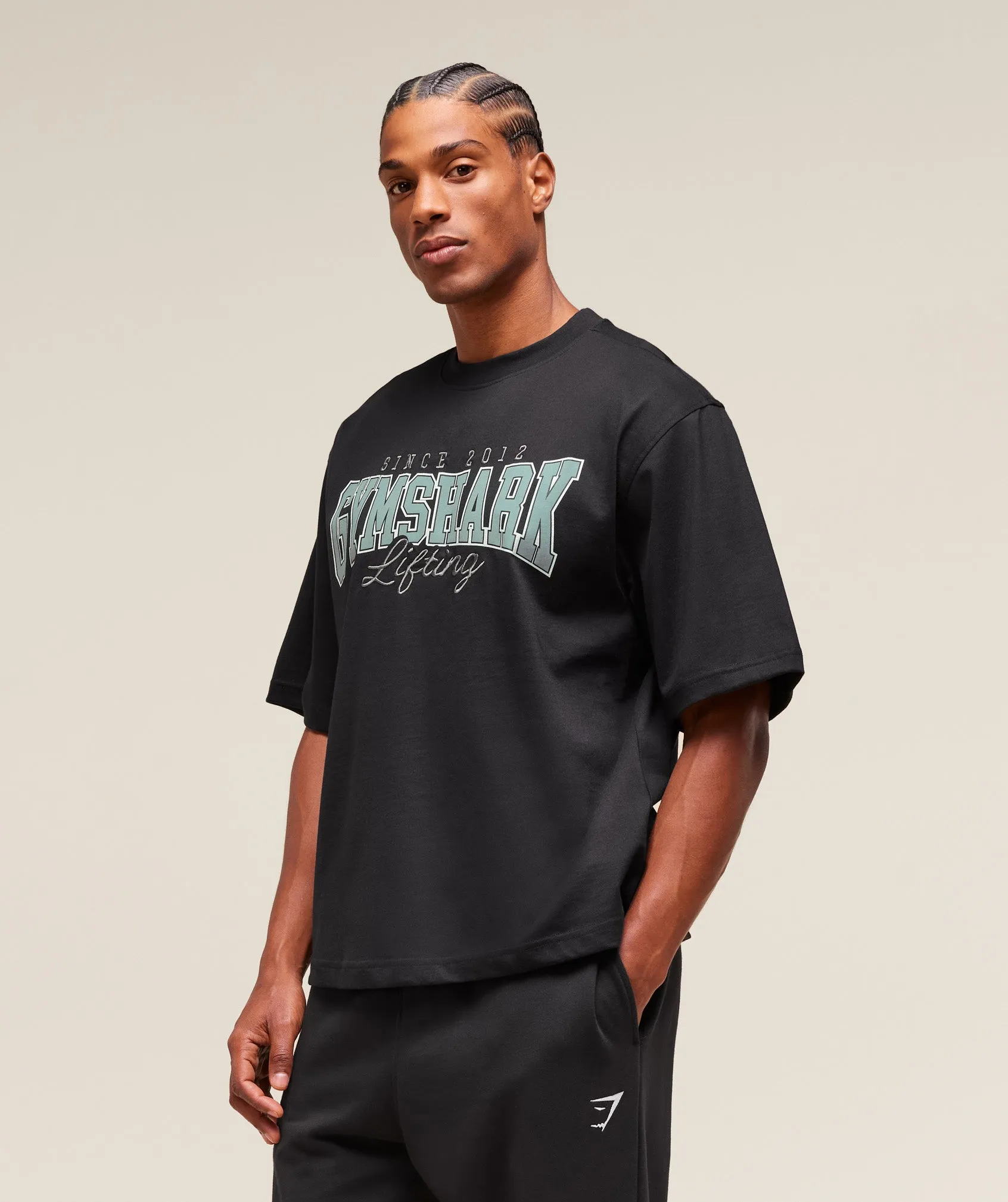 Gymshark Lifting Essentials T-Shirt - Black sold by Gymshark product image thumbnail 2