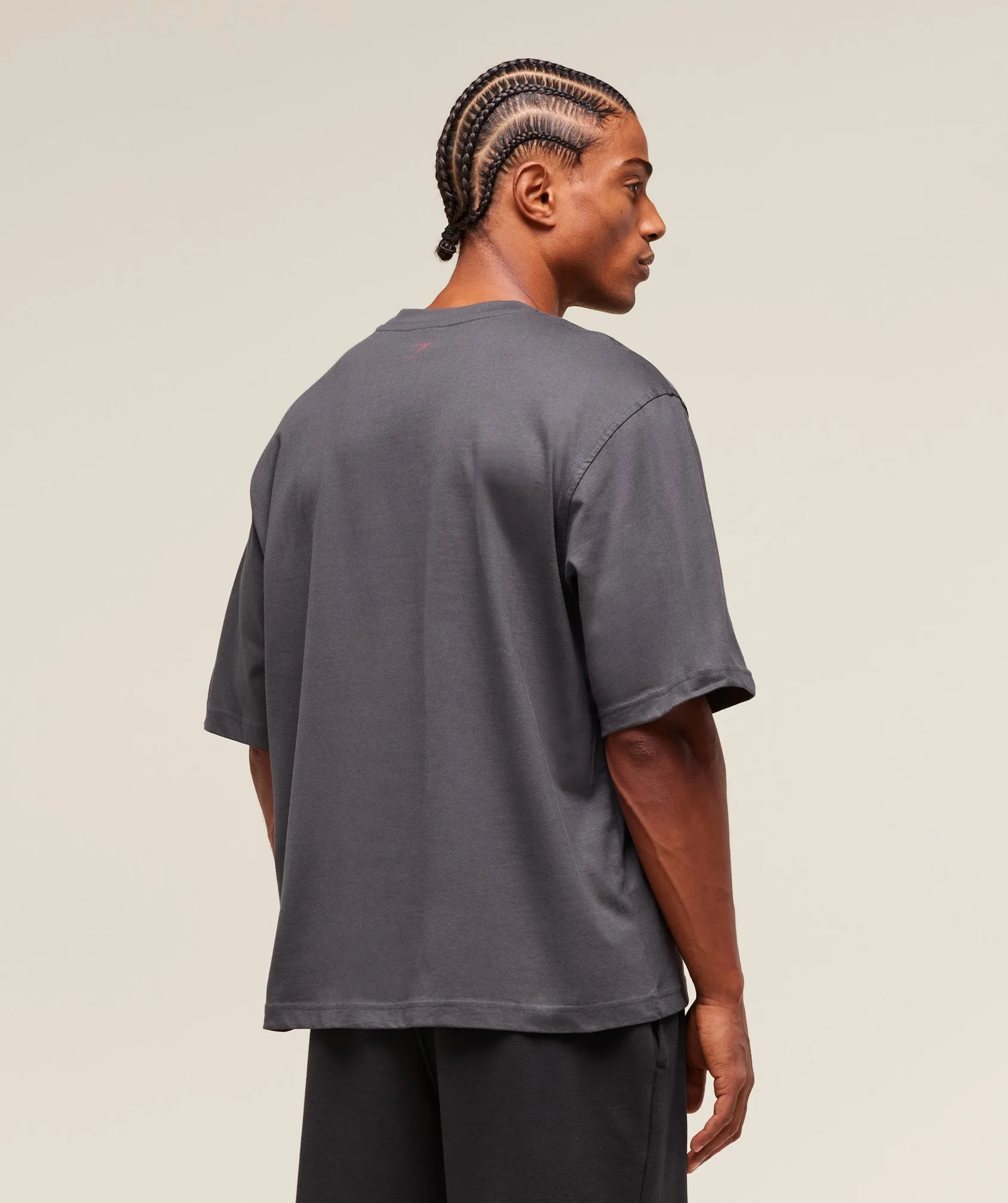 Gymshark Lifting Essentials T-Shirt - Onyx Grey sold by Gymshark product image thumbnail 3