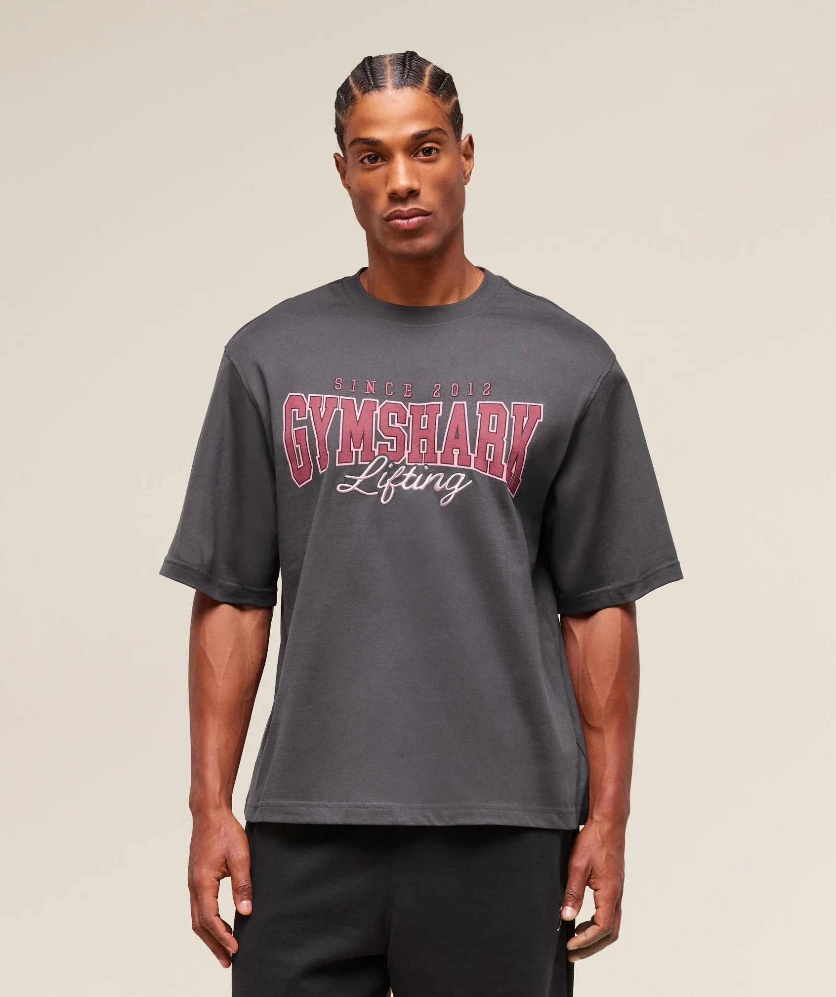 Gymshark Lifting Essentials T-Shirt - Onyx Grey sold by Gymshark