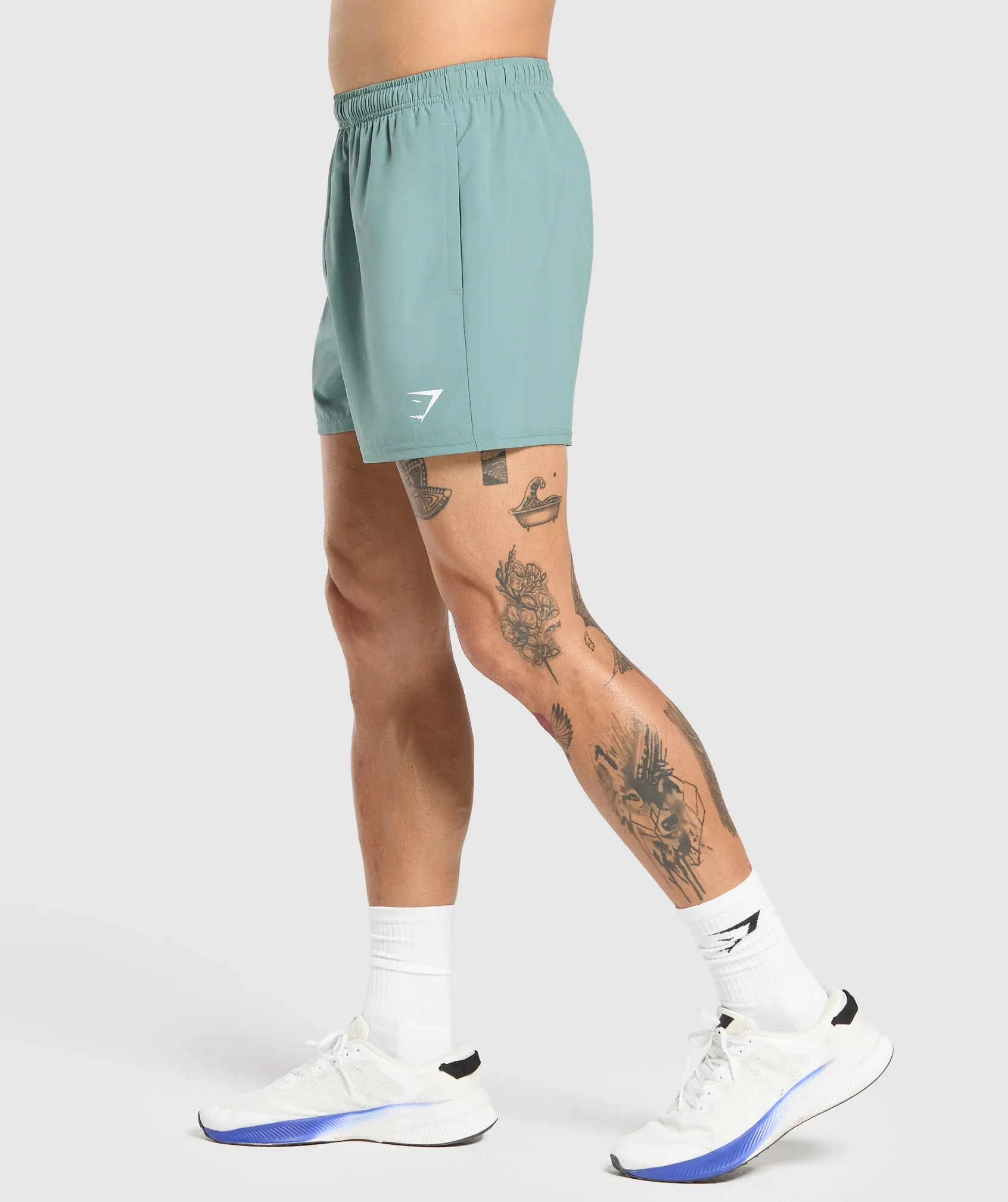 Gymshark Arrival 5" Shorts - Celeste Blue sold by Gymshark product image thumbnail 2