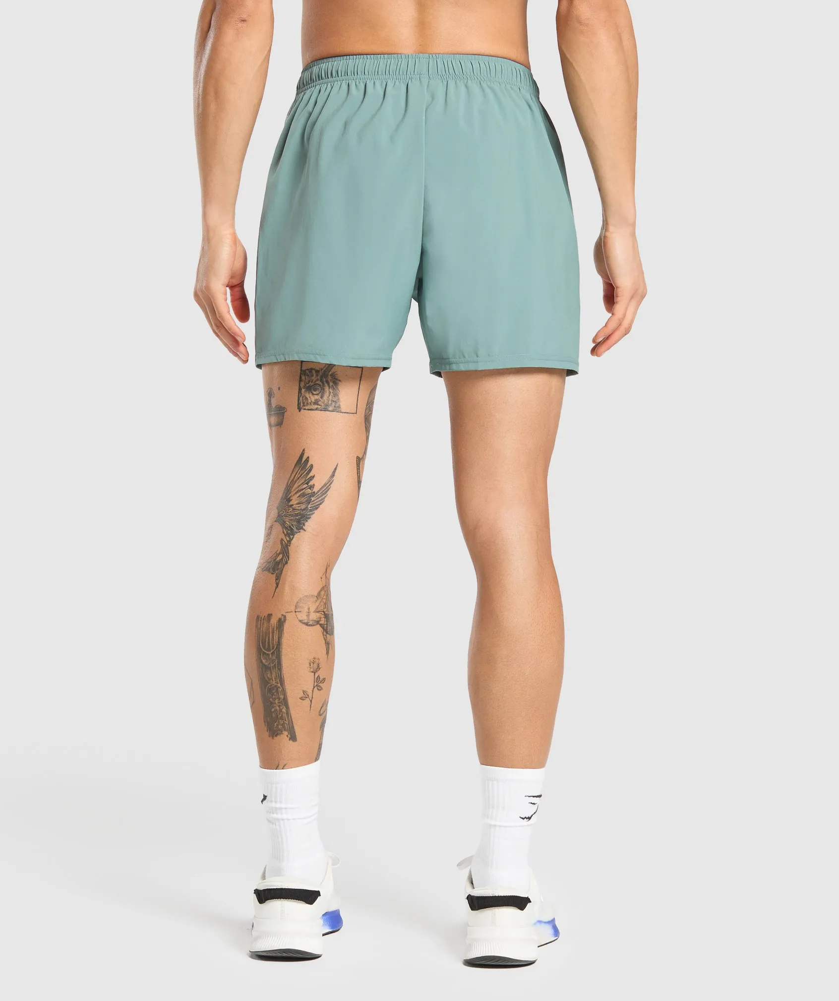 Gymshark Arrival 5" Shorts - Celeste Blue sold by Gymshark product image thumbnail 4