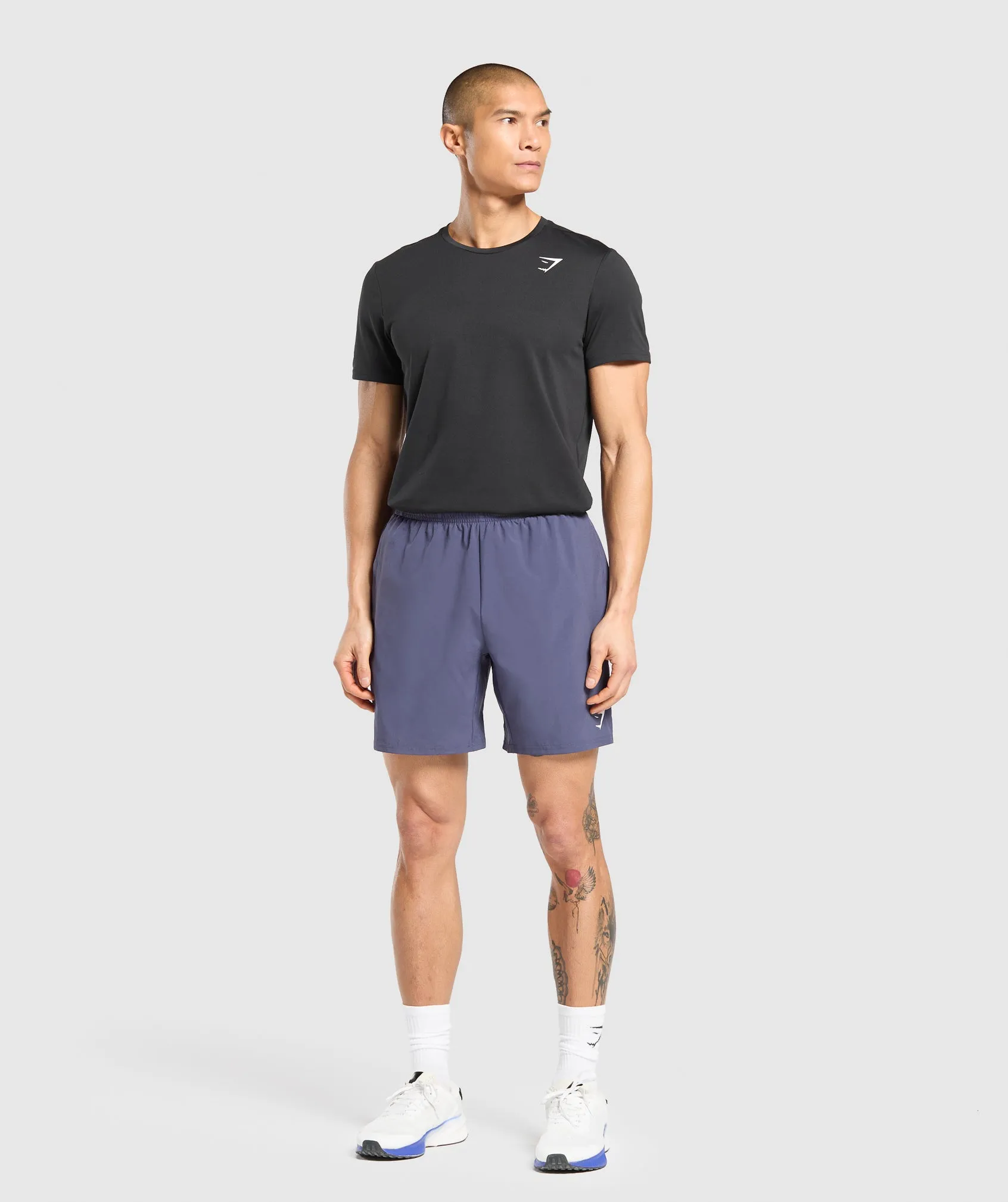 Gymshark Arrival 7" Shorts - Weighted Purple sold by Gymshark product image thumbnail 3