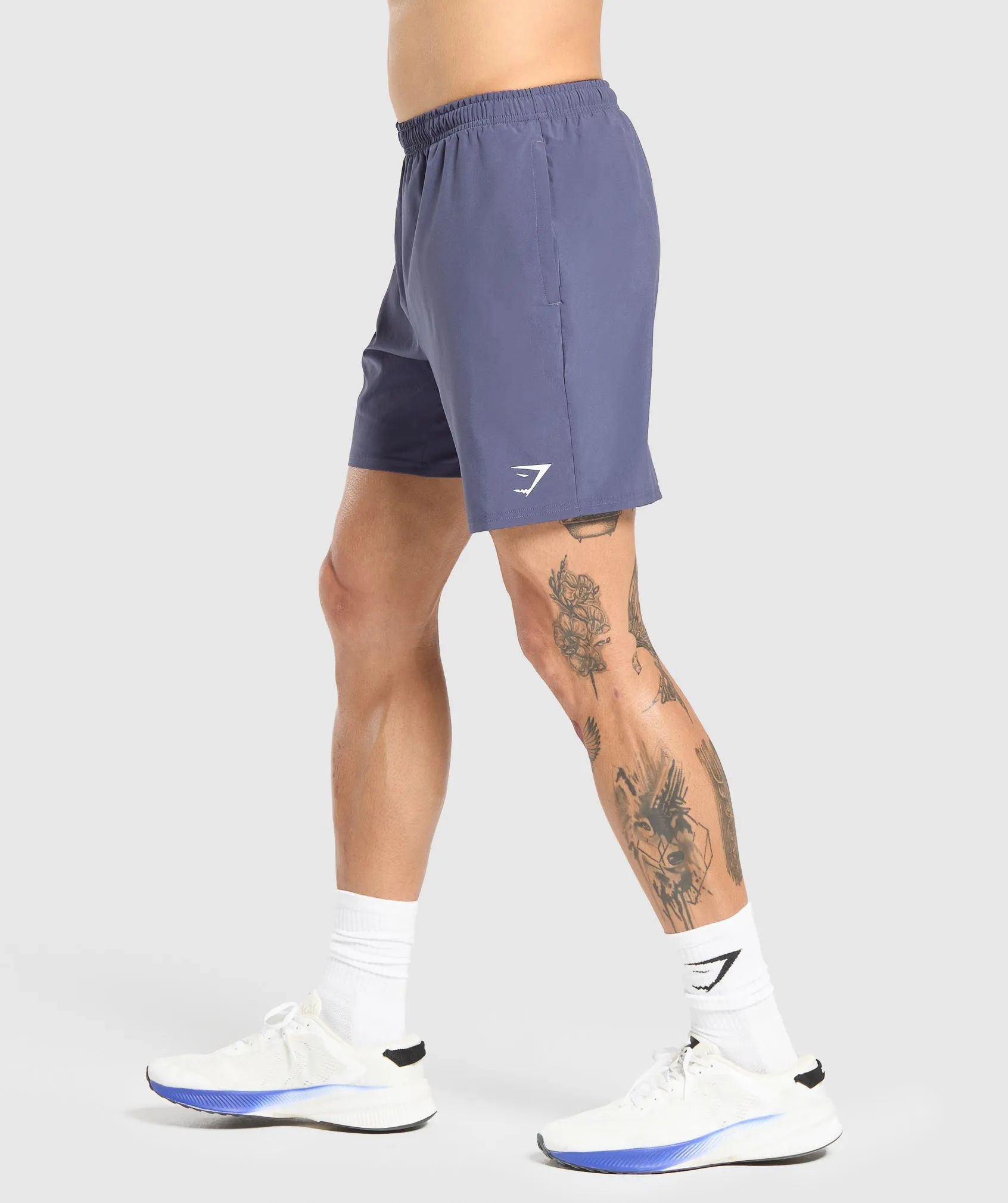 Gymshark Arrival 7" Shorts - Weighted Purple sold by Gymshark product image thumbnail 2