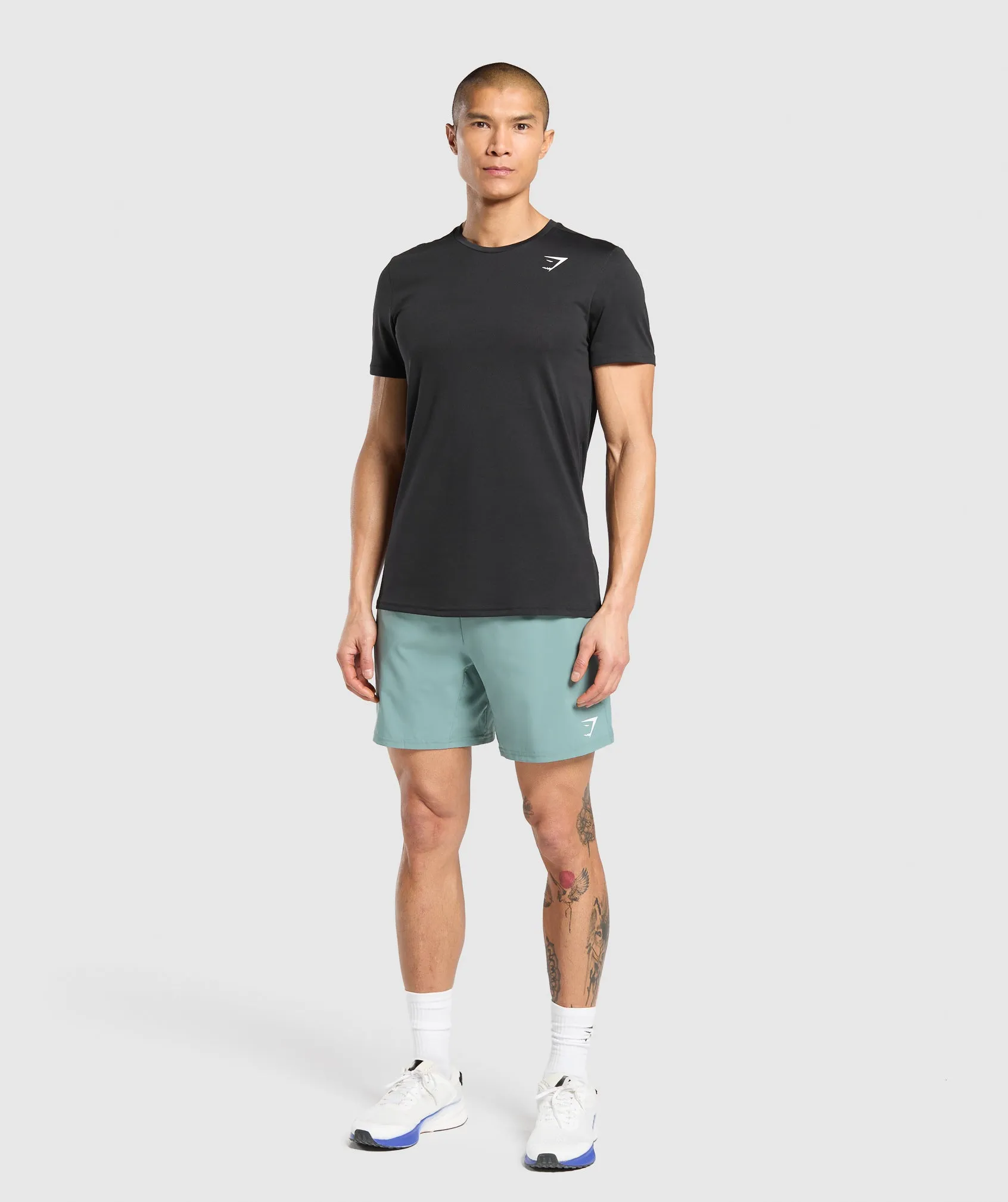 Gymshark Arrival 7" Shorts - Celeste Blue sold by Gymshark product image thumbnail 3