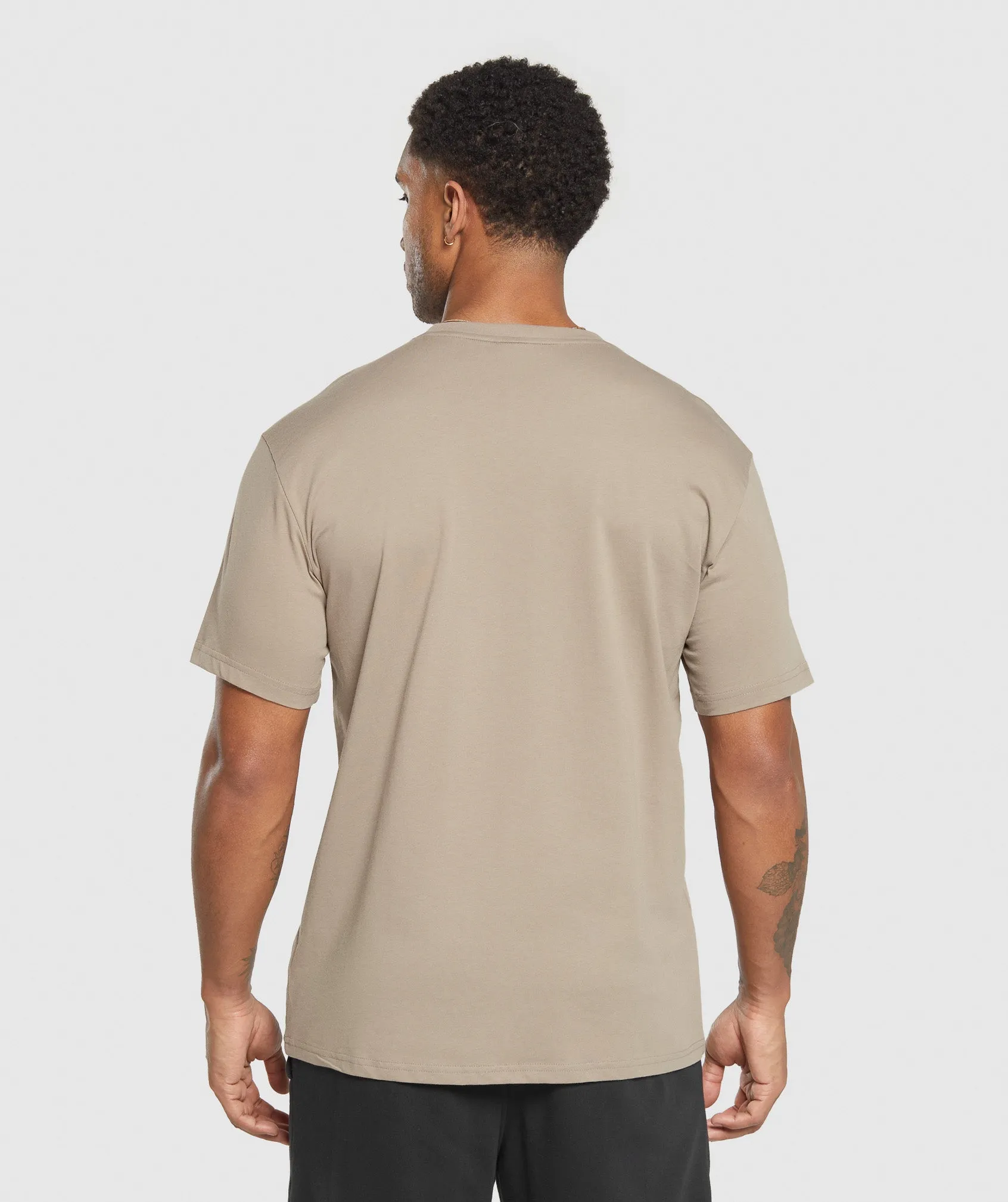 Gymshark Crest T-Shirt - Lifestyle Brown sold by Gymshark product image thumbnail 2