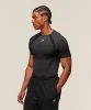 Gymshark Shadow Seamless T Shirt - Black sold by Gymshark