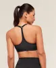 Gymshark Cotton Racerback Sports Bra - Black sold by Gymshark