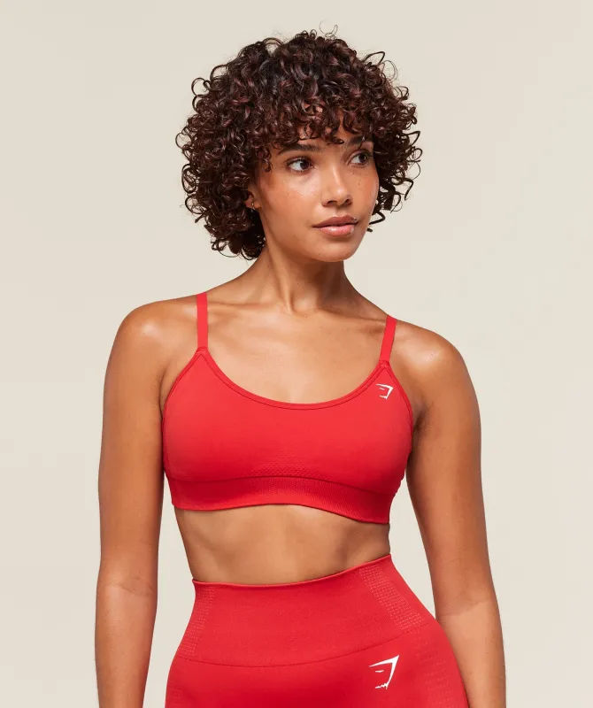 Gymshark Vital Sports Bra - Velocity Red sold by Gymshark