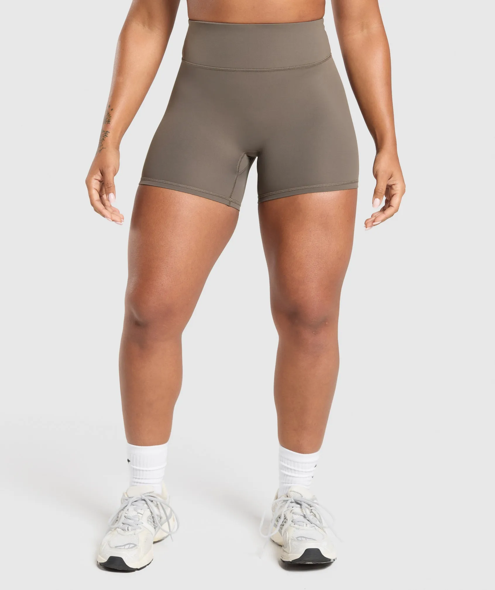 Gymshark Superset Pocket Shorts - Camo Brown sold by Gymshark