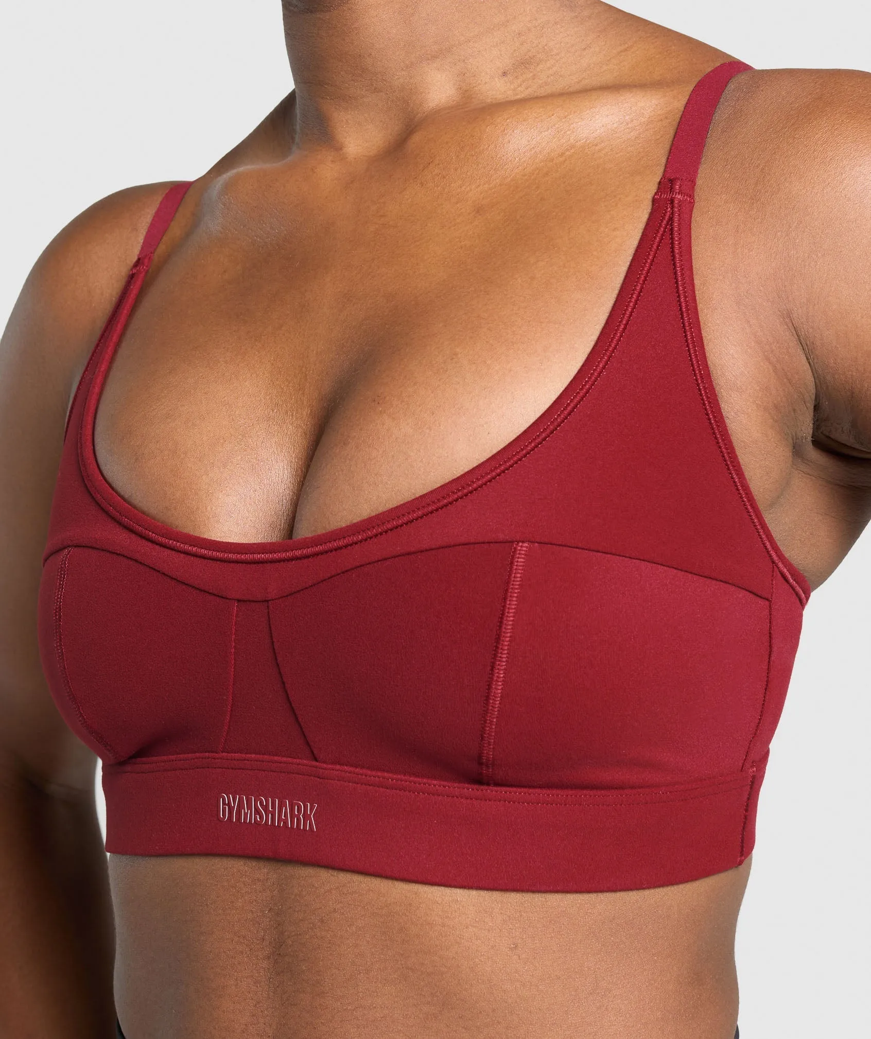Gymshark Superset Sports Bra - Sets Red sold by Gymshark product image thumbnail 5