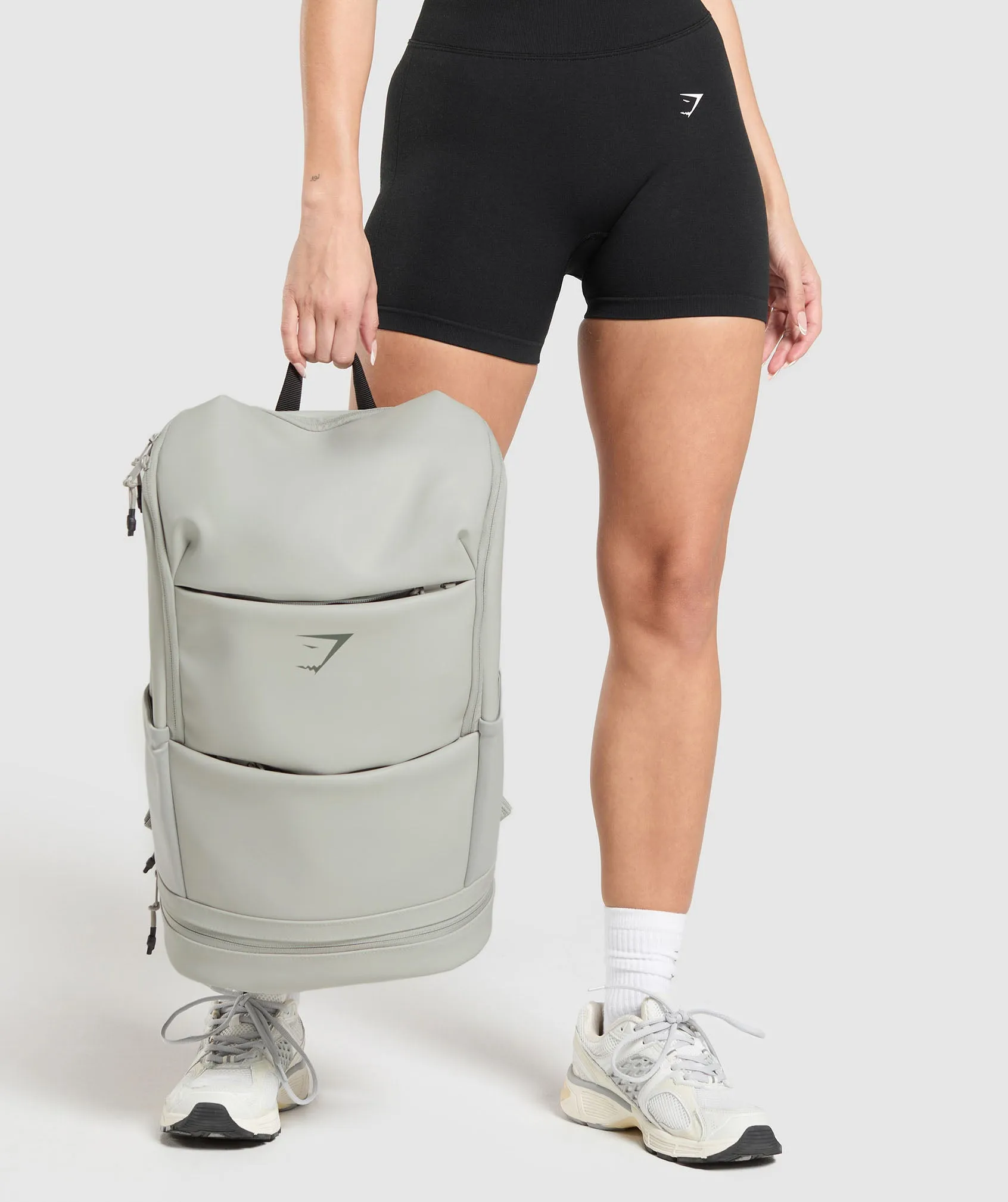 Gymshark Sleek Backpack - Stone Grey | Parallel