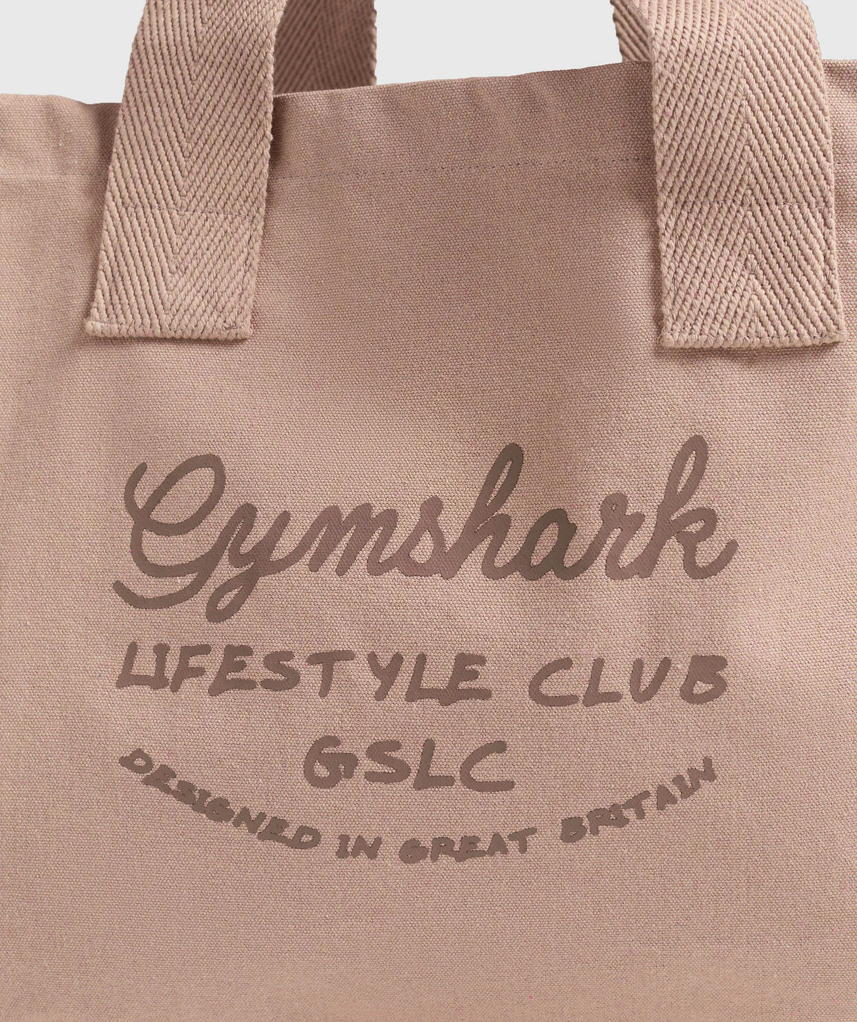 Gymshark Script Oversized Tote - Muted Pink sold by Gymshark product image thumbnail 2