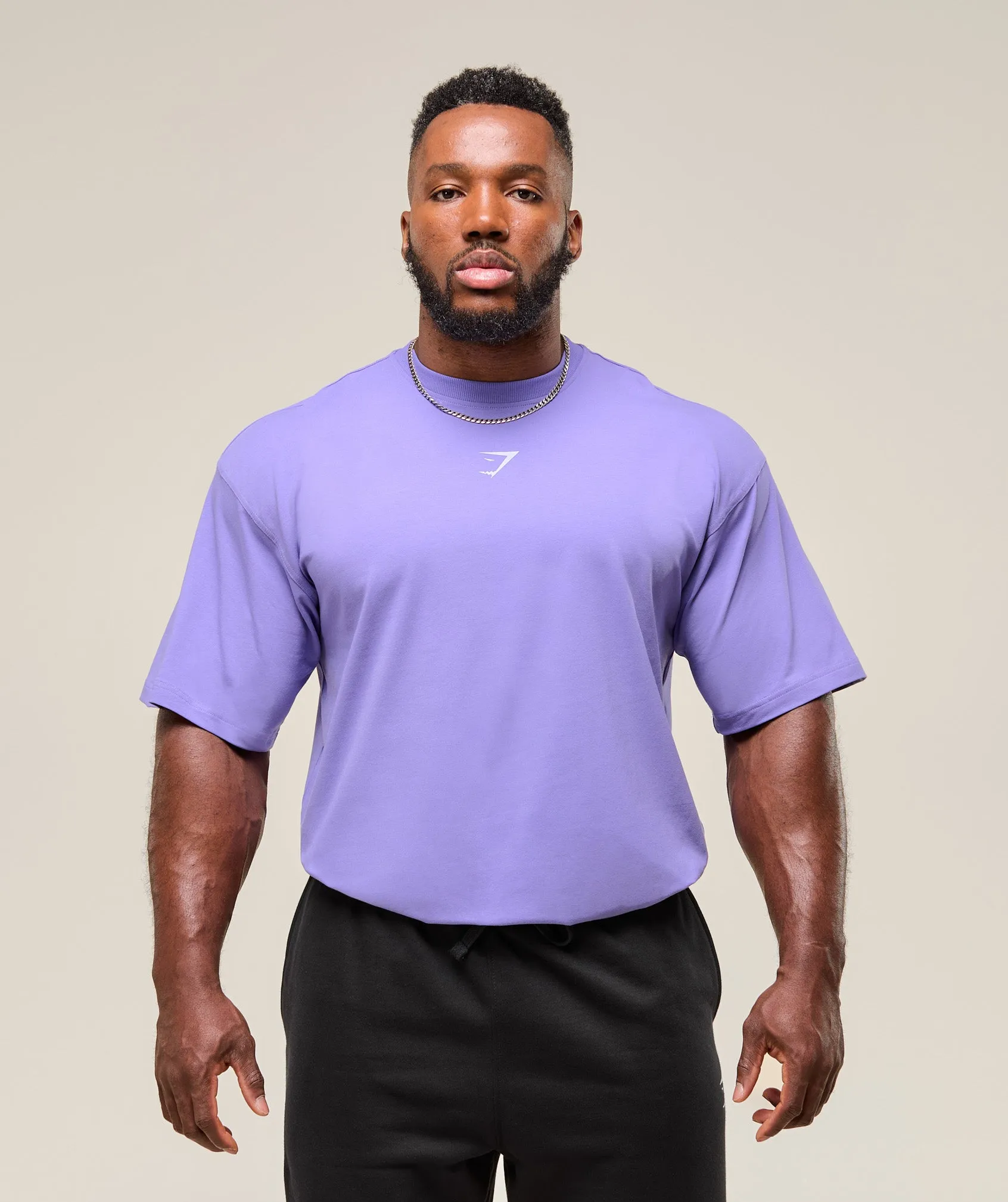 Gymshark Power T-Shirt - Record Purple sold by Gymshark product image thumbnail 3
