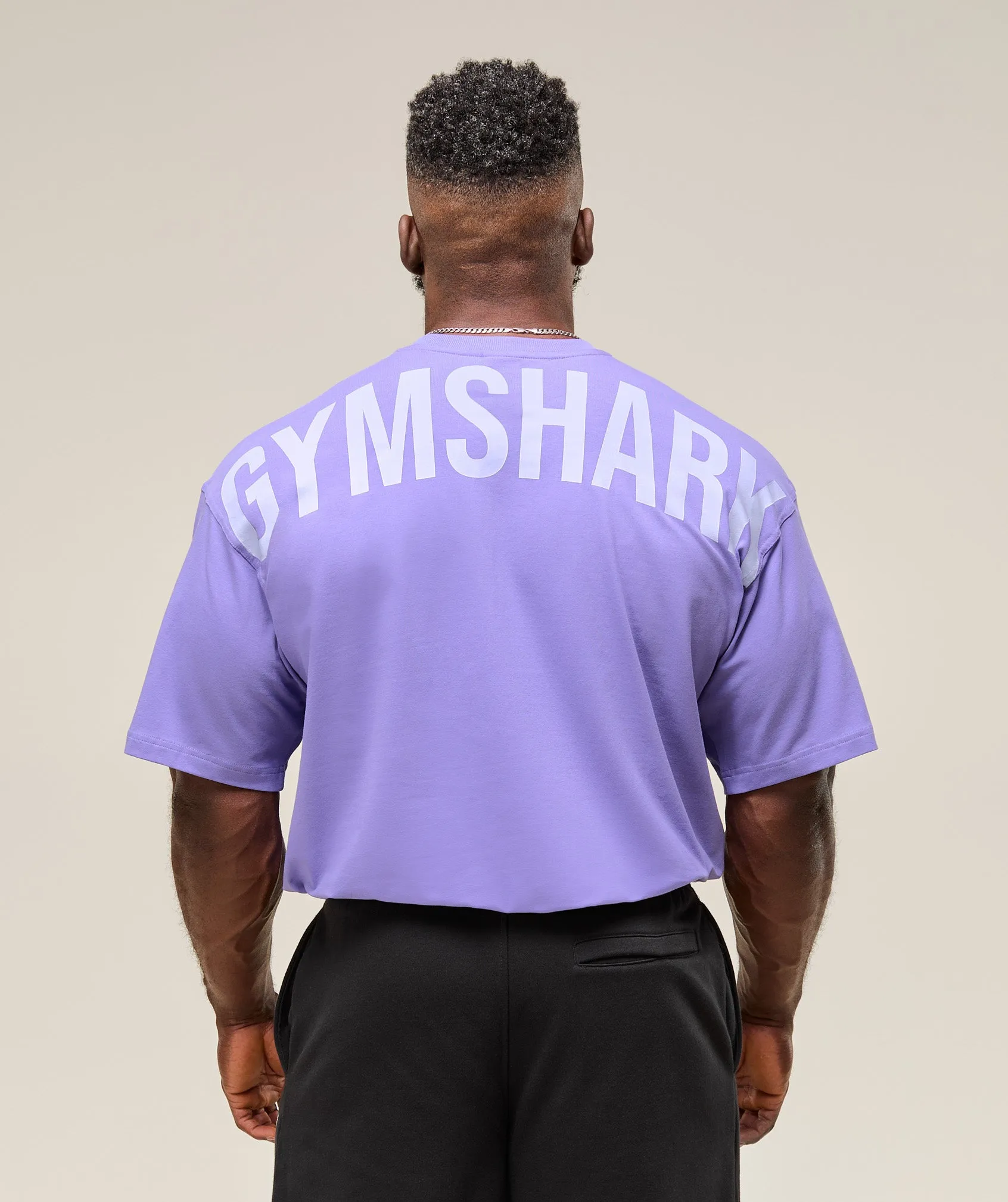 Gymshark Power T-Shirt - Record Purple sold by Gymshark