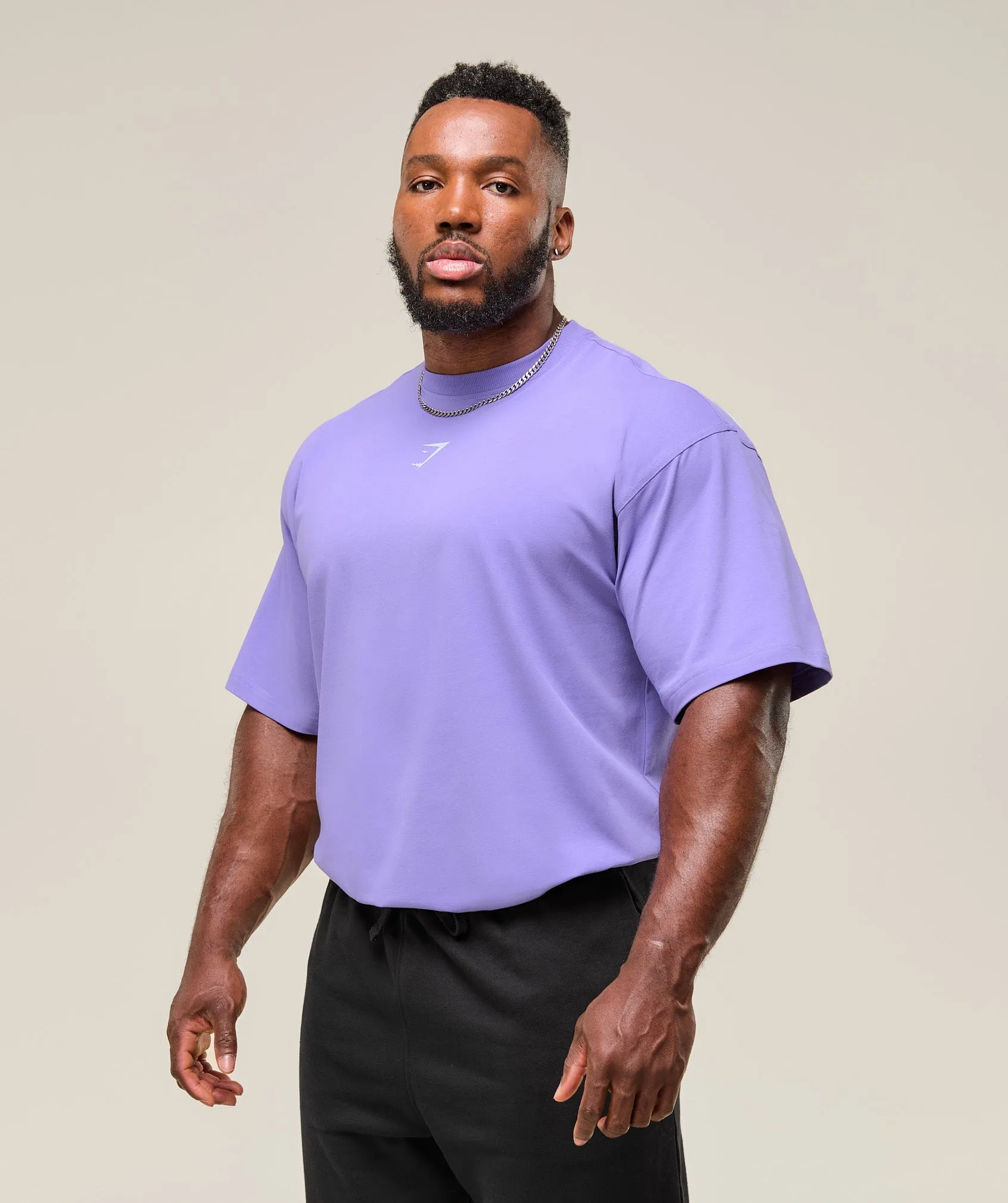 Gymshark Power T-Shirt - Record Purple sold by Gymshark product image thumbnail 2